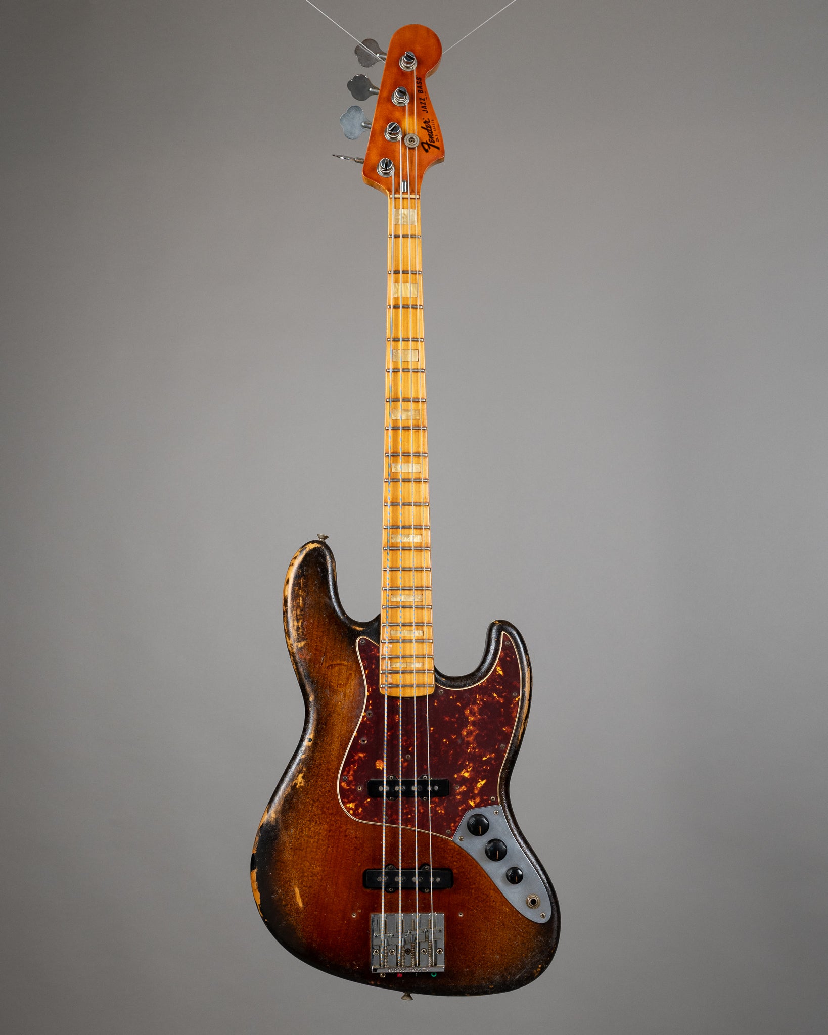 1976 Fender Jazz Bass (USA, Sunburst, HSC).