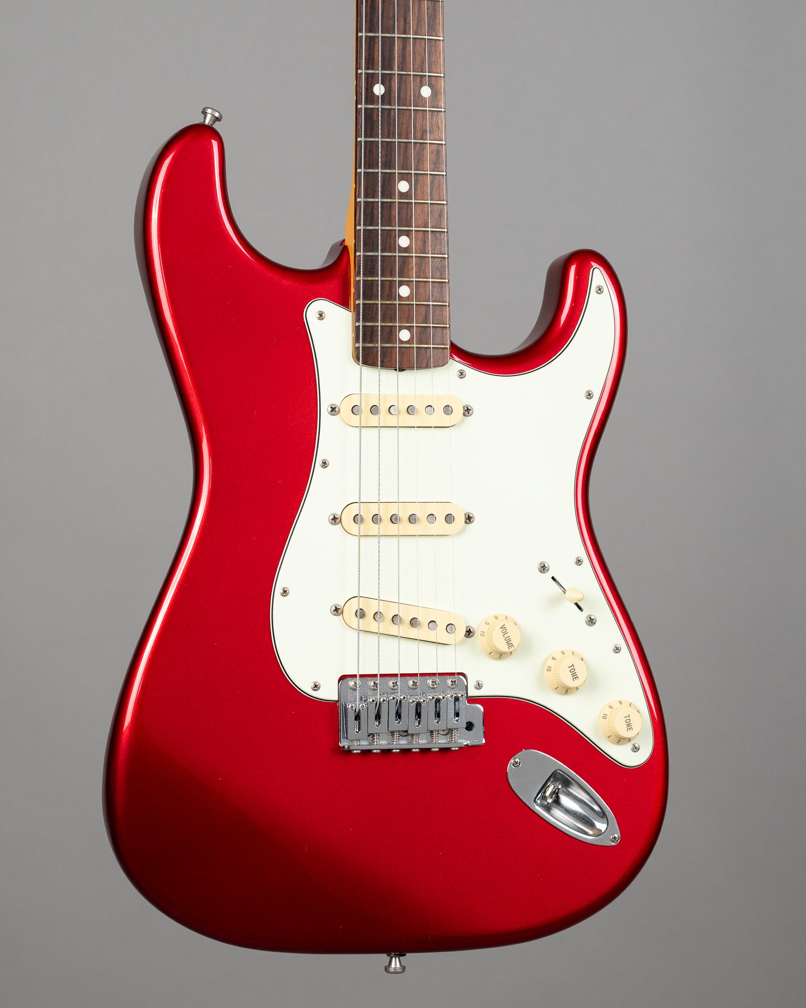 2004 Fender 62-TX '62 RI Stratocaster (Japan, Candy Apple Red)