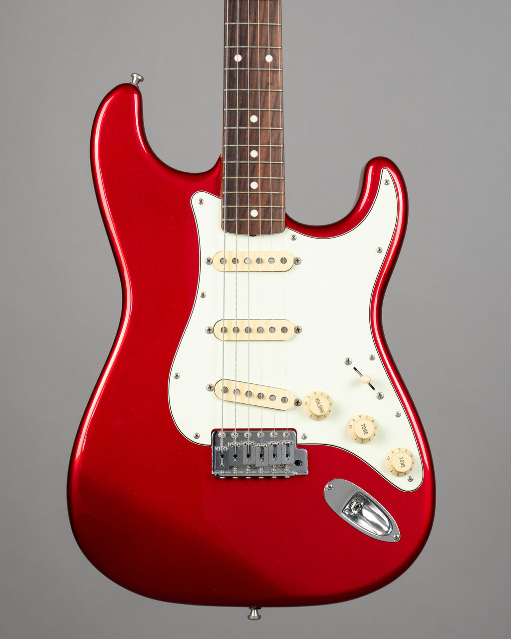 2004 Fender 62-TX '62 RI Stratocaster (Japan, Candy Apple Red)
