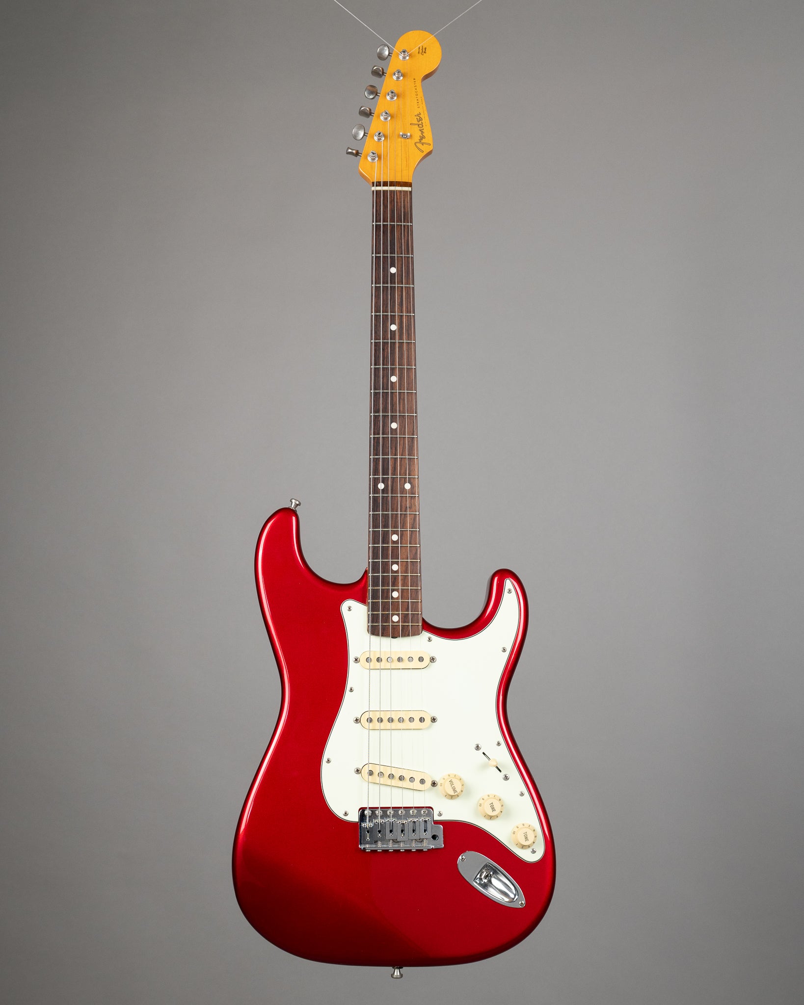 ギター scarlet Fender 2004 Fender 62-TX '62 RI Stratocaster (Japan, Candy Apple Red)