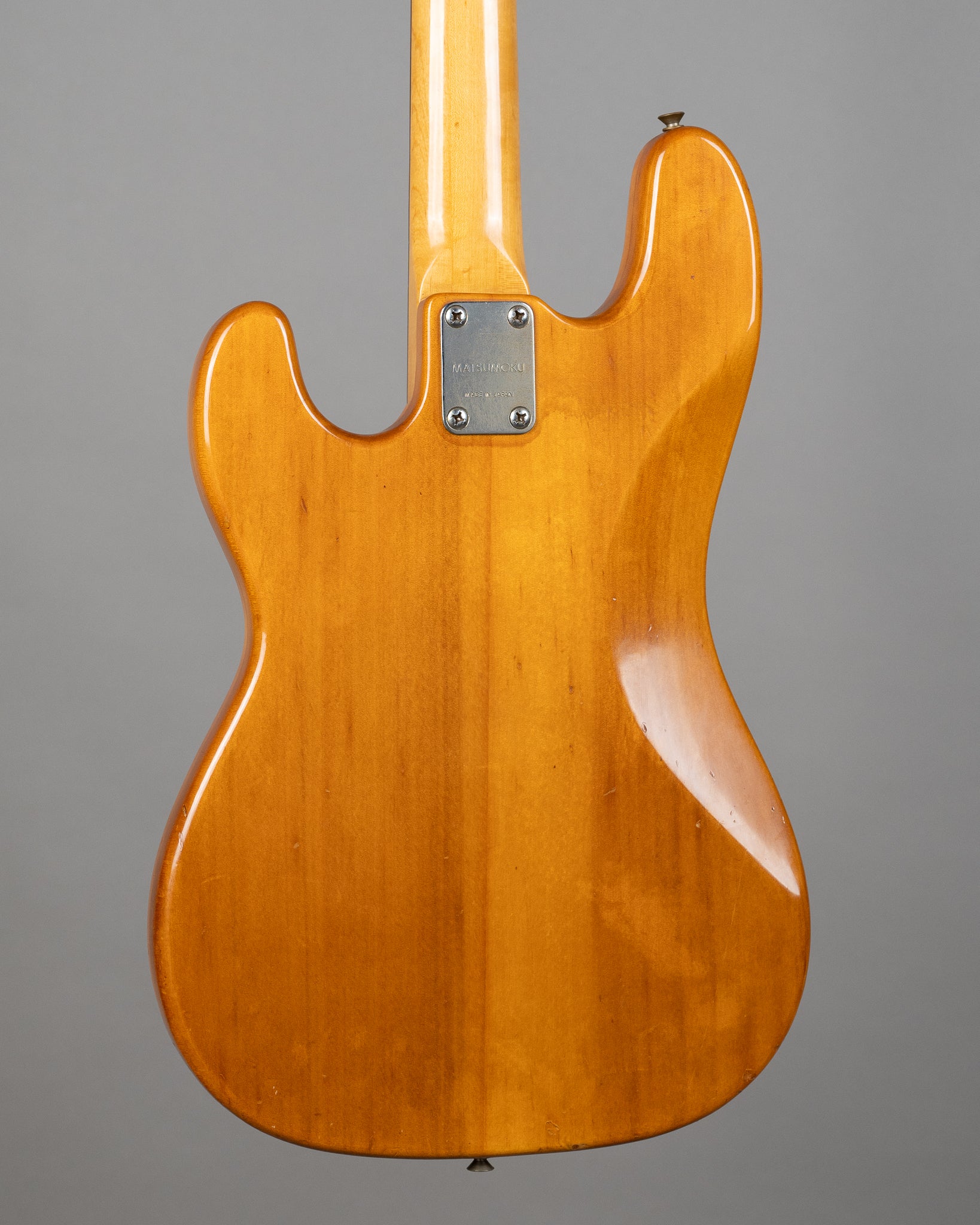 c1974 Greco Precision Bass Mod (Japan, Natural Gloss, Seymour Duncan Pickups)