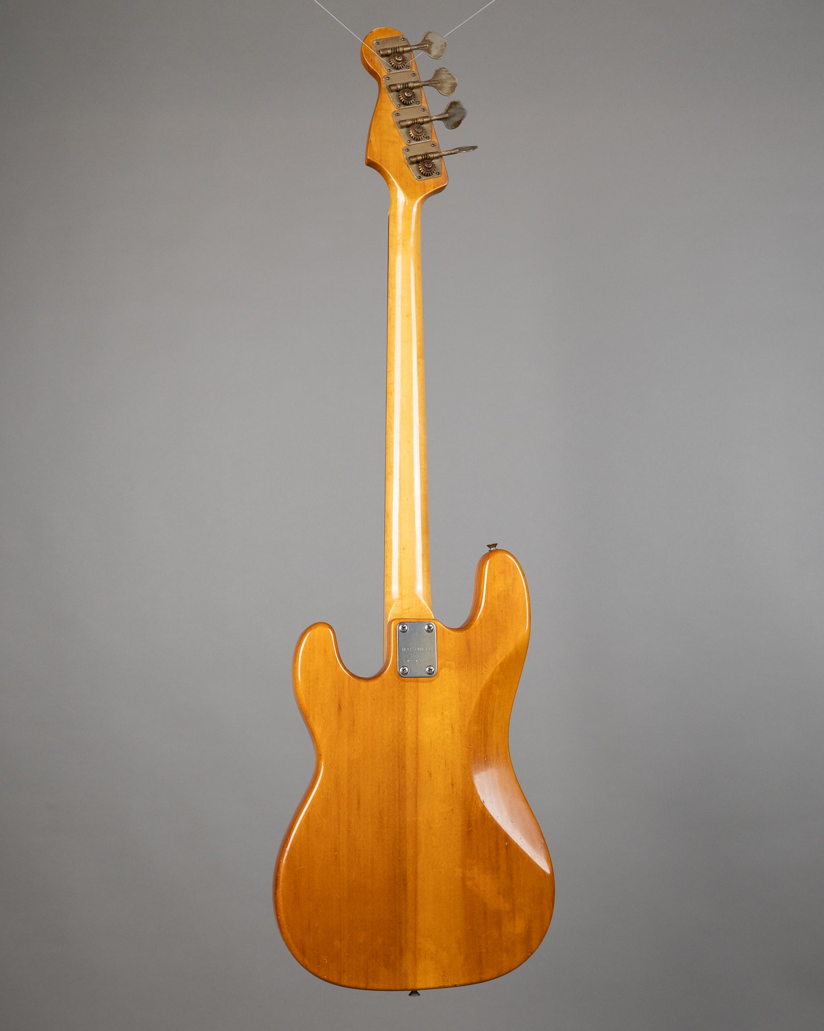 c1974 Greco Precision Bass Mod (Japan, Natural Gloss, Seymour Duncan Pickups)