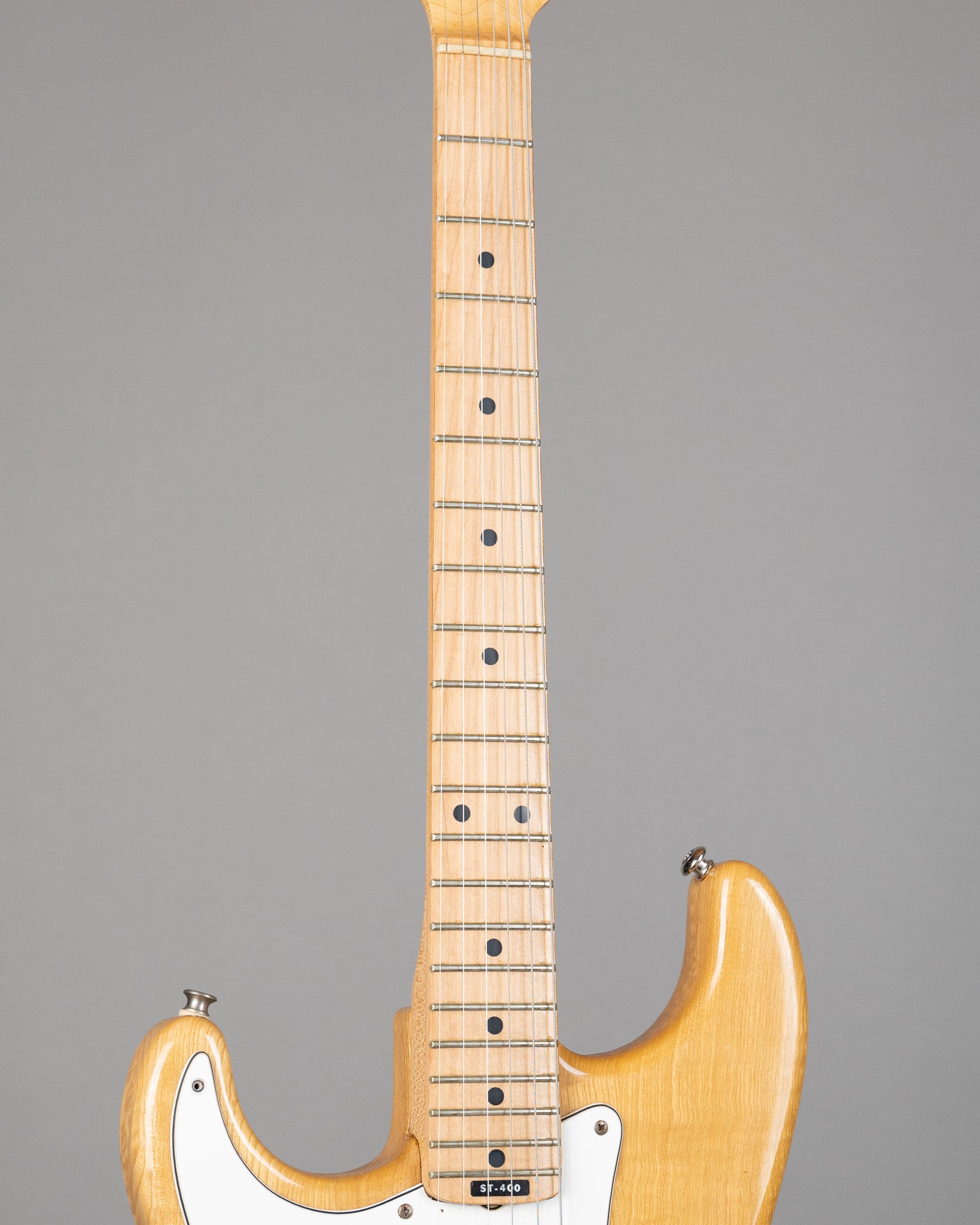 1978 Aria Pro II ST-400 (Japan, Natural, Left-Handed)