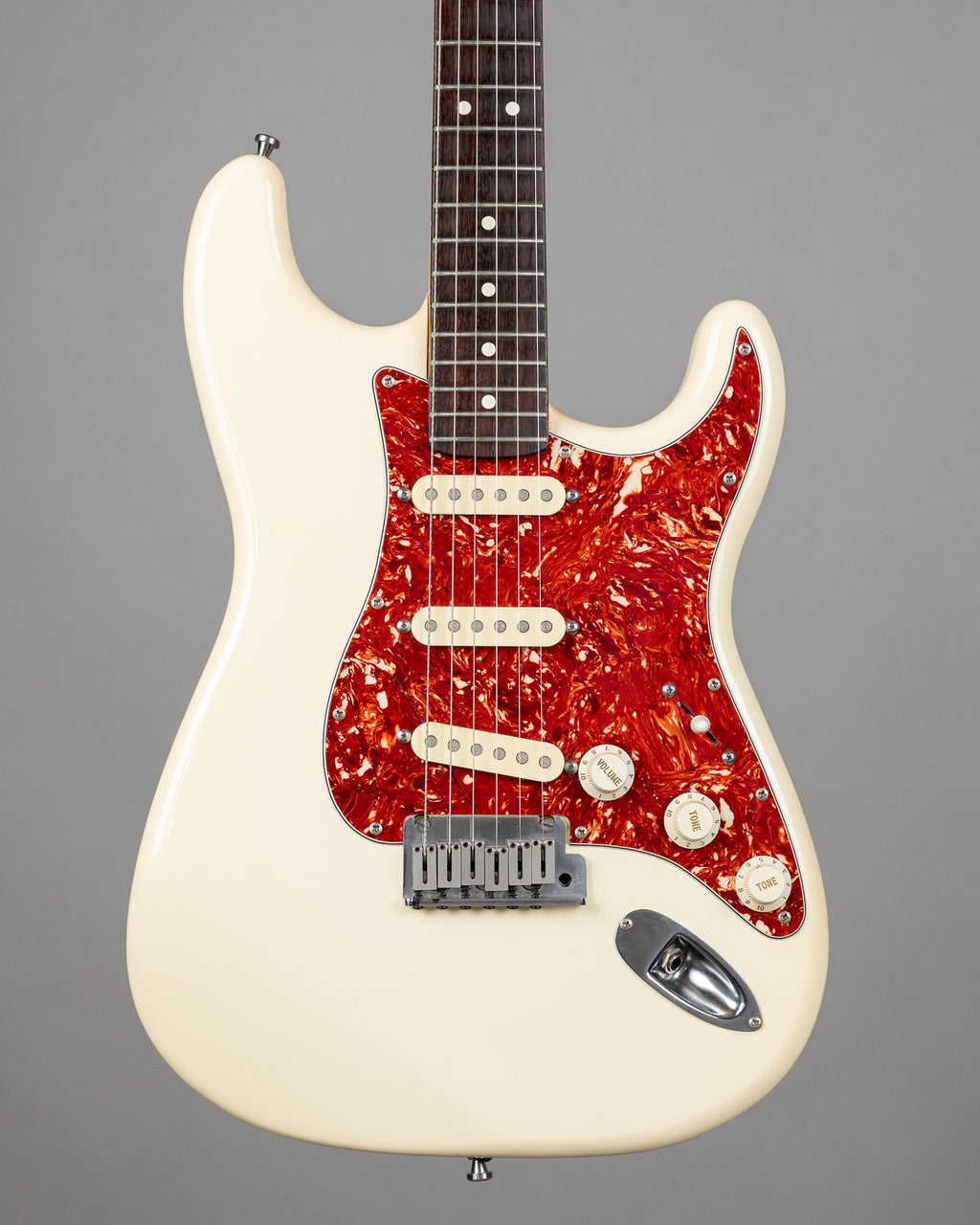 1989 Fender ST650-SPL Stratocaster (Japan, USA, Olympic White, Gastelum neck)