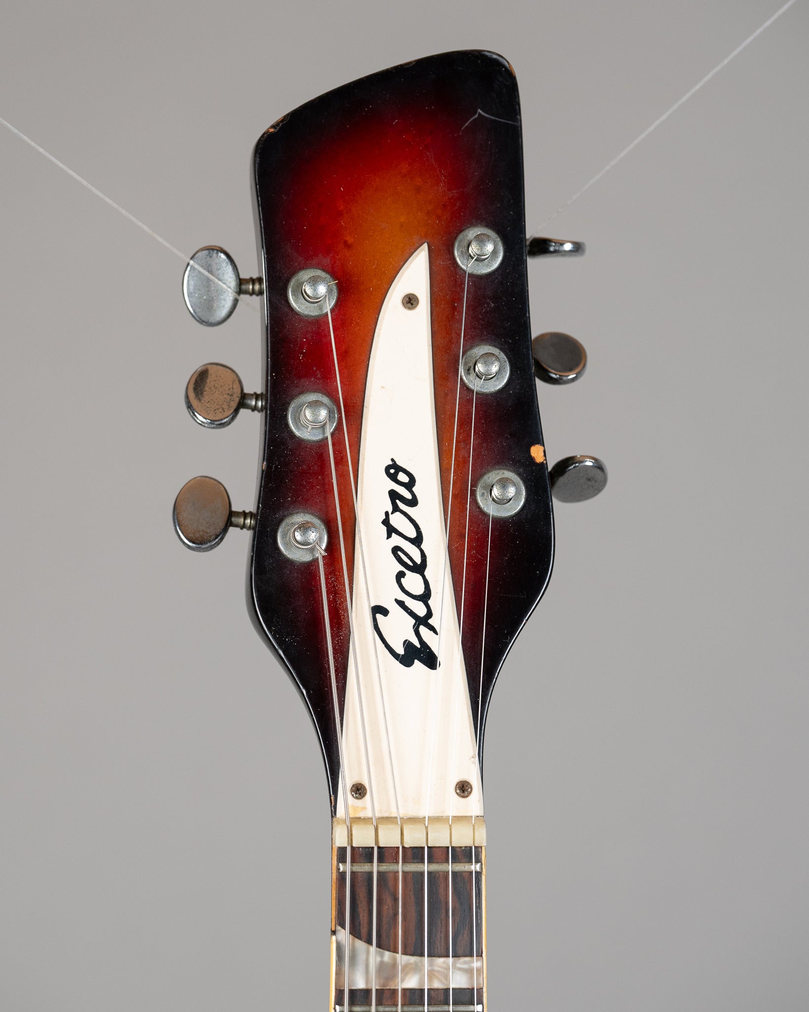ギター EXCETRO RICKENBACKER HARLEY-1 DASH 1960s c1960s Excetro Harley 1 (Dash) 'Rick Copy' (Japan, Sunburst)