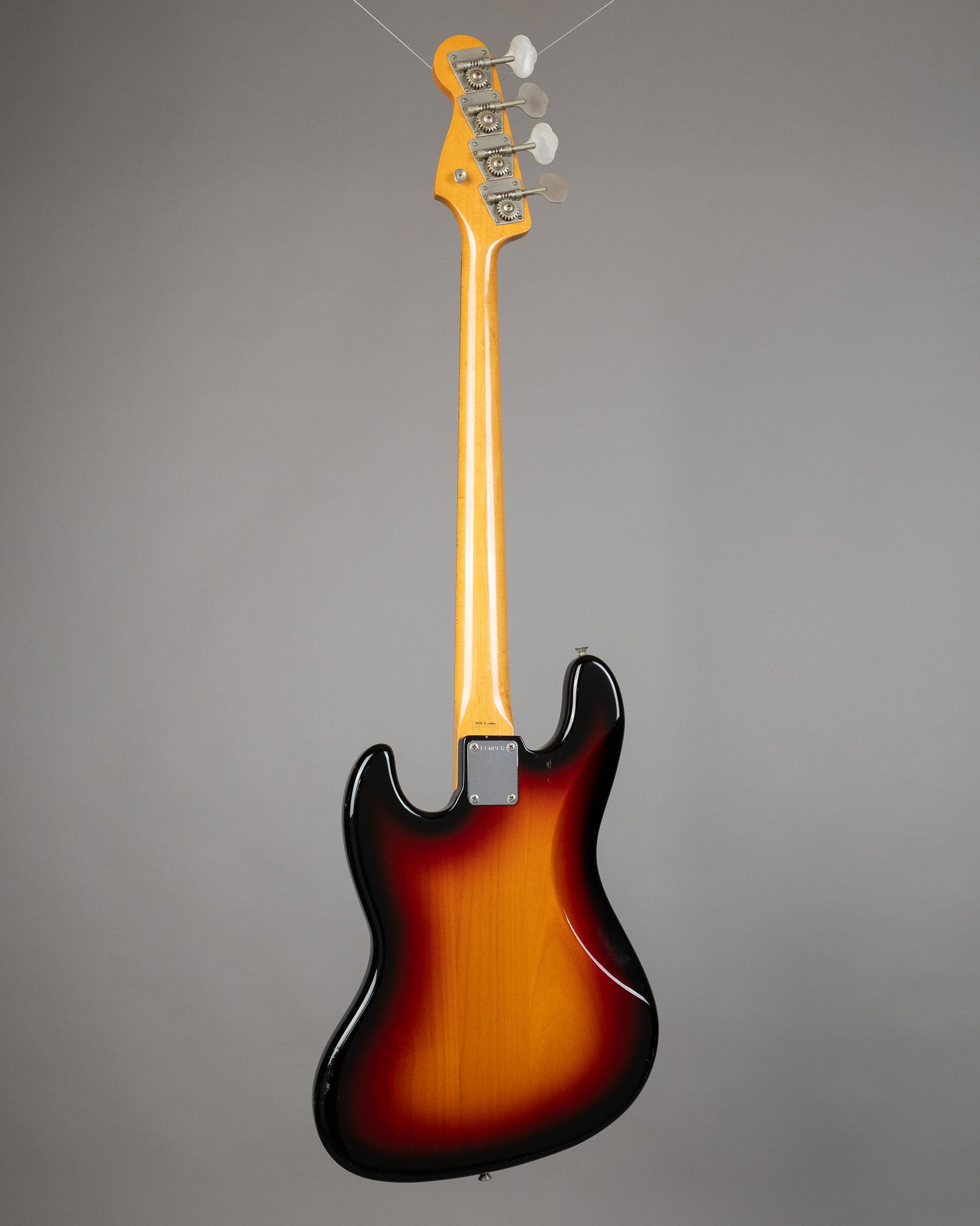 1991 Fender JB-62FL Jazz Bass Fretless (Japan, Sunburst, Gig Bag