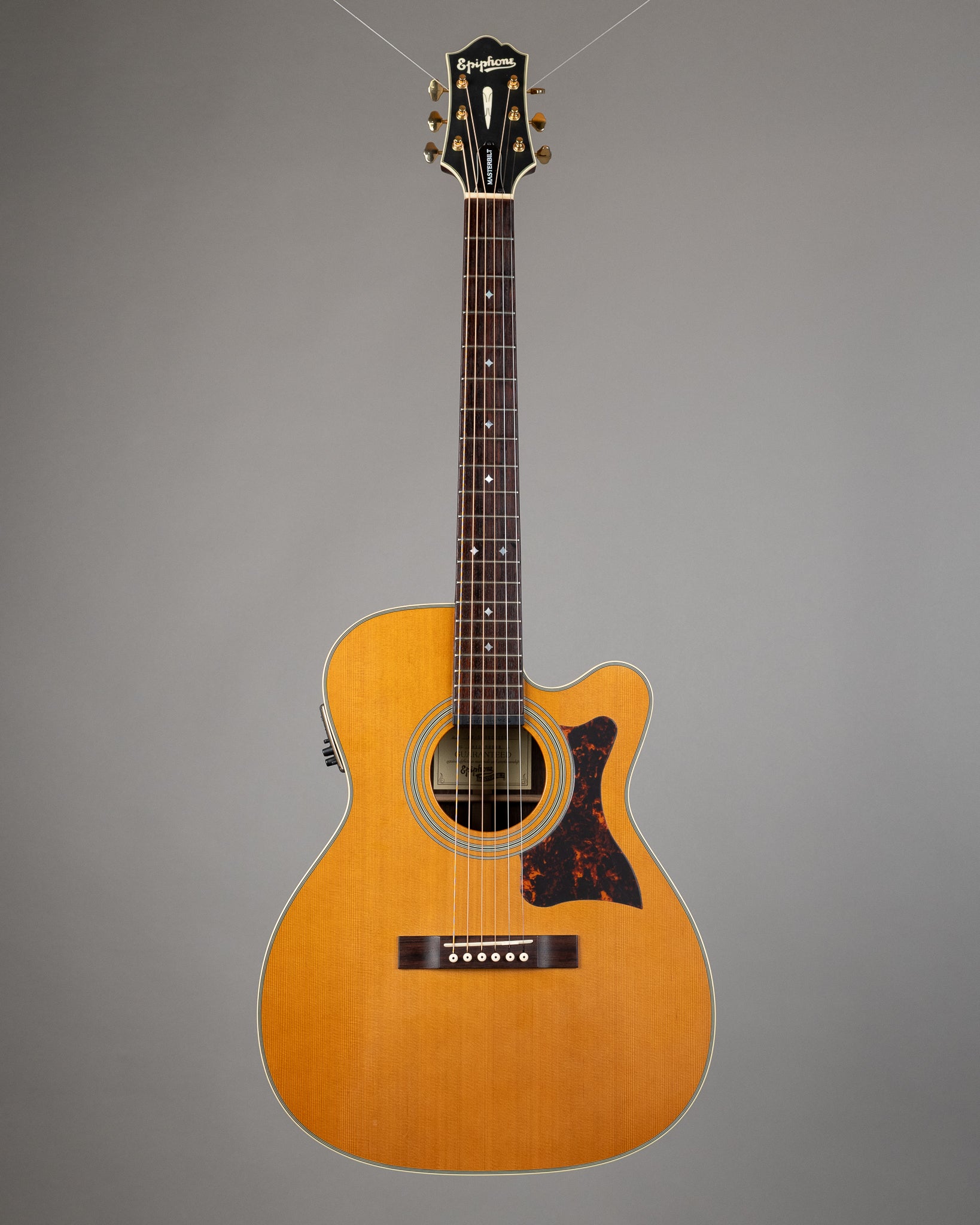 2008 Epiphone EF-500RCCENS Masterbilt (China, Natural, Pickup, OHSC)