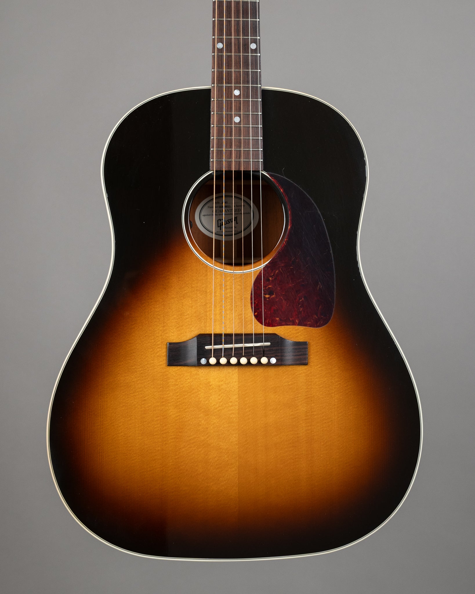2008 Gibson J-45 Standard (USA, Sunburst, Pickup, OHSC)