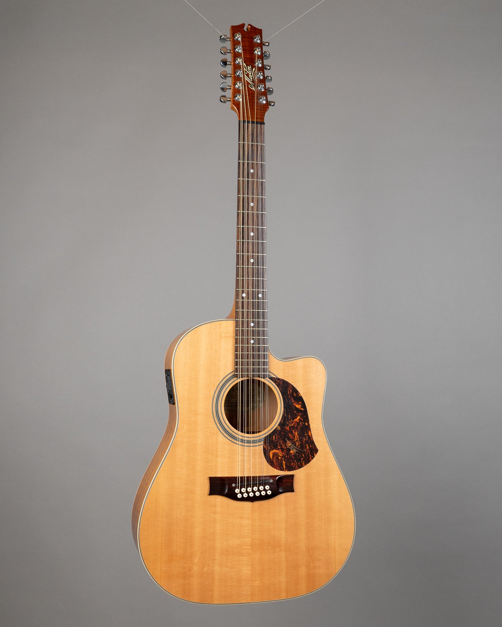 2007 Maton ECW80C/12 12 String (Australia, Natural, Pickup, OHSC)