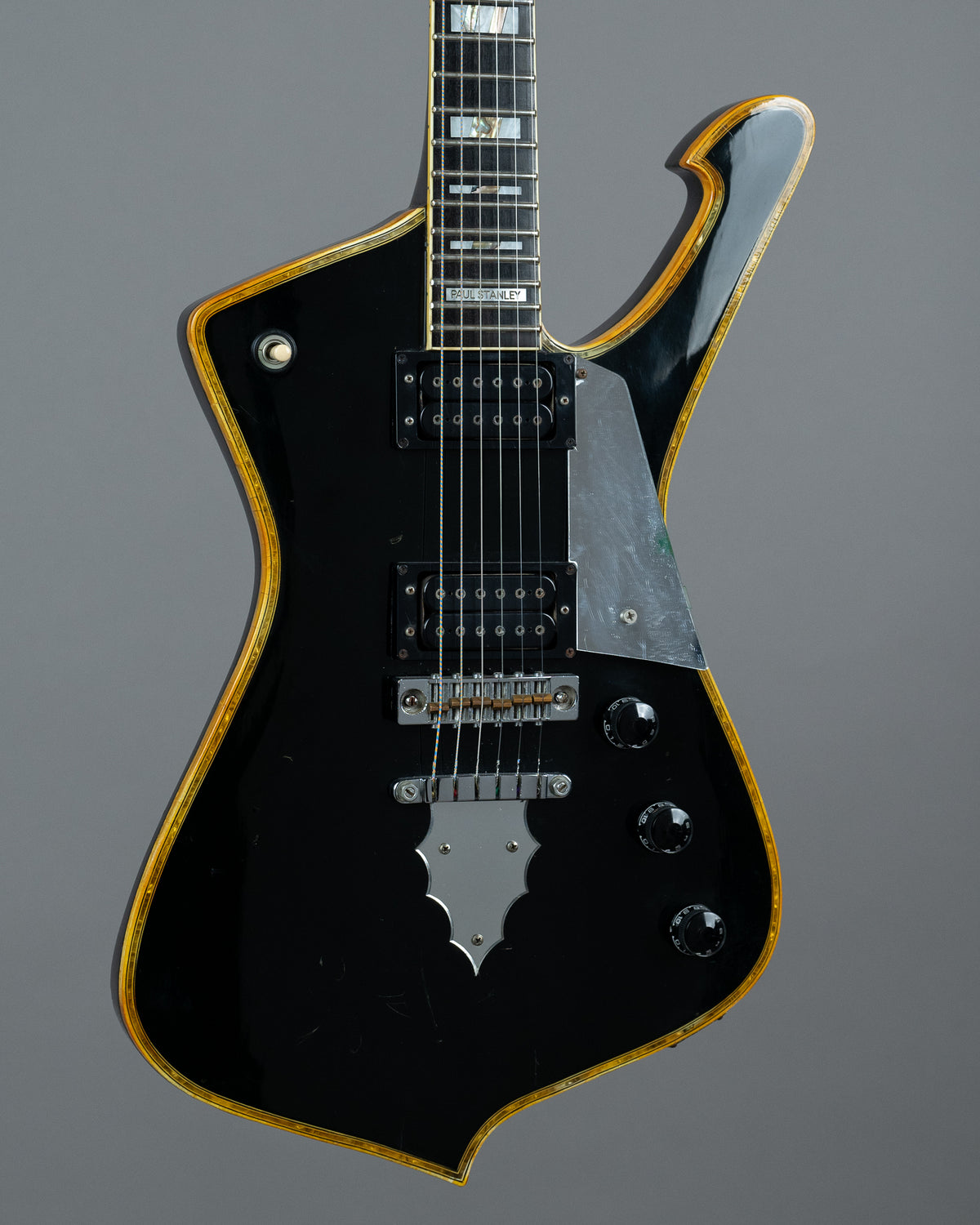 1979 Ibanez 'Paul Stanley' PS10/IC1000 Iceman (Japan, Black, OHSC)