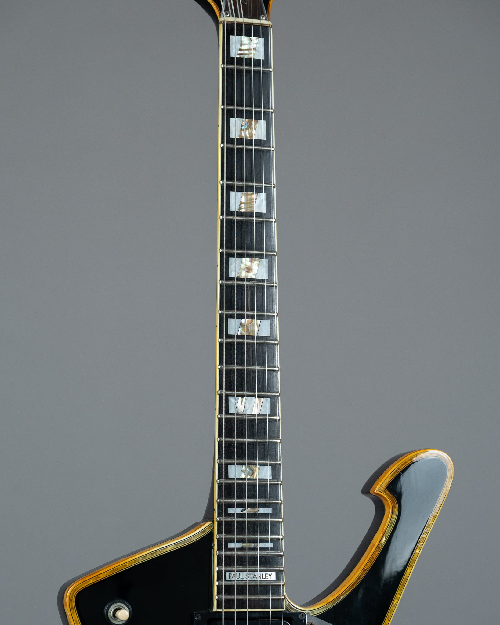 1979 Ibanez 'Paul Stanley' PS10/IC1000 Iceman (Japan, Black, OHSC)