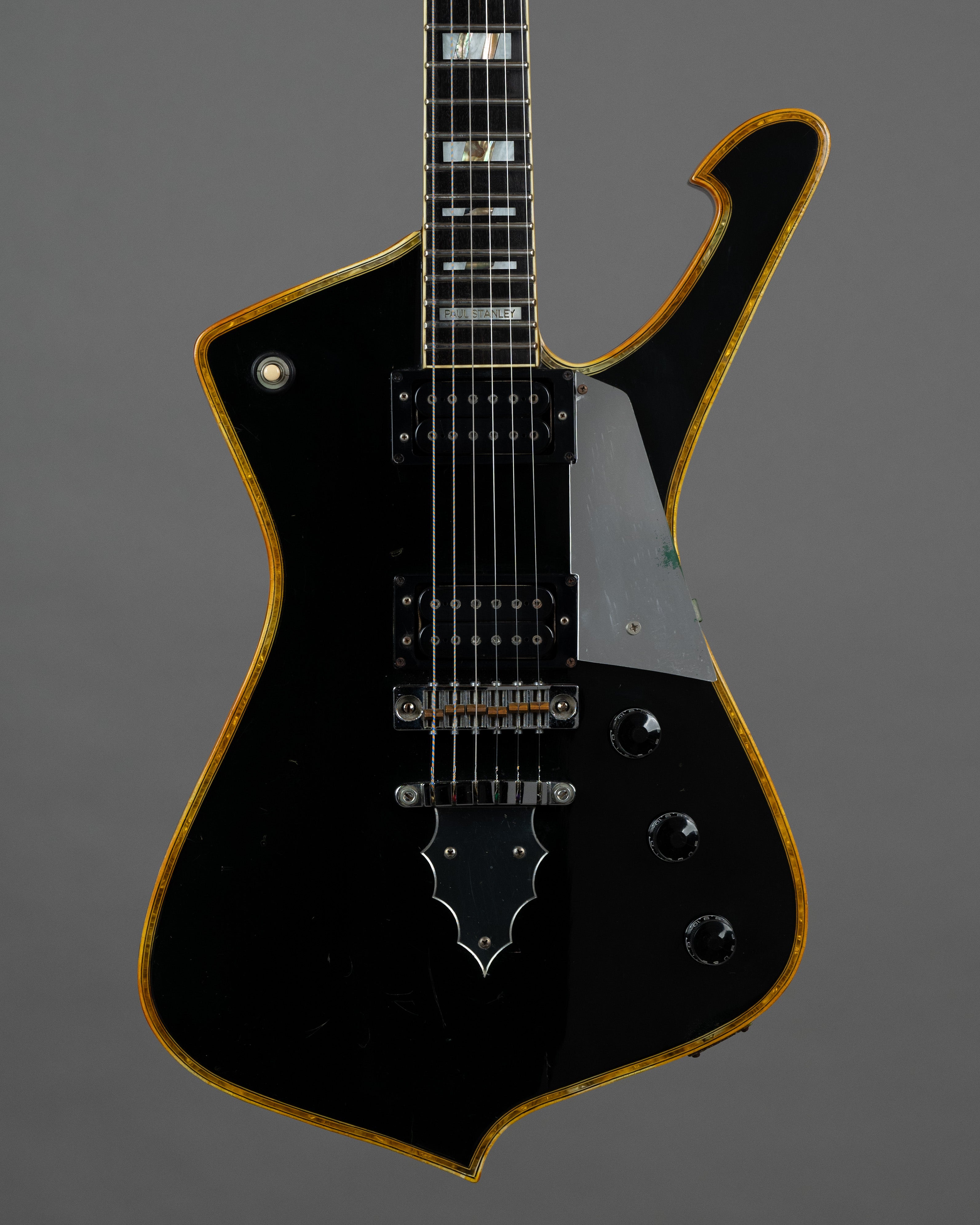 1979 Ibanez 'Paul Stanley' PS10/IC1000 Iceman (Japan, Black, OHSC)
