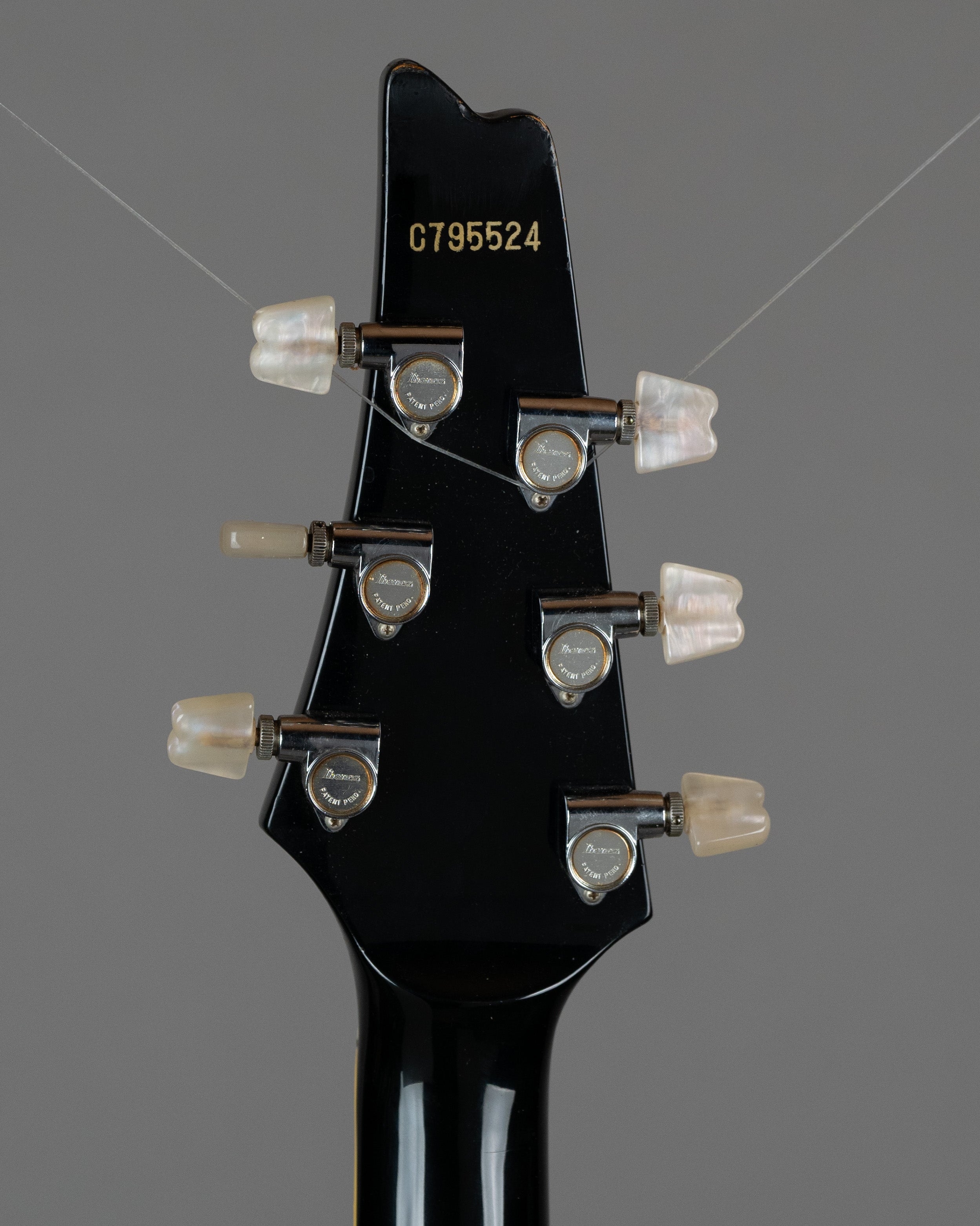1979 Ibanez 'Paul Stanley' PS10/IC1000 Iceman (Japan, Black, OHSC)