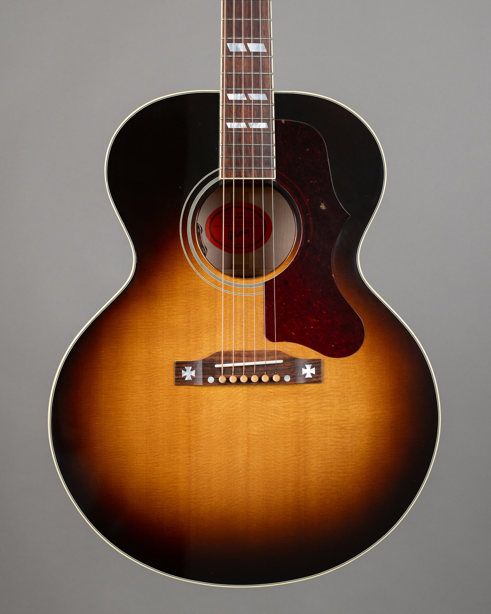 2022 Gibson J-185 (USA, Sunburst, OHSC)