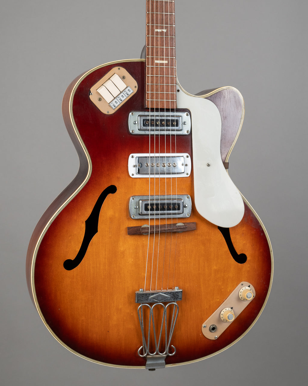 c1965 Teisco EP-17 (Japan, Sunburst)*