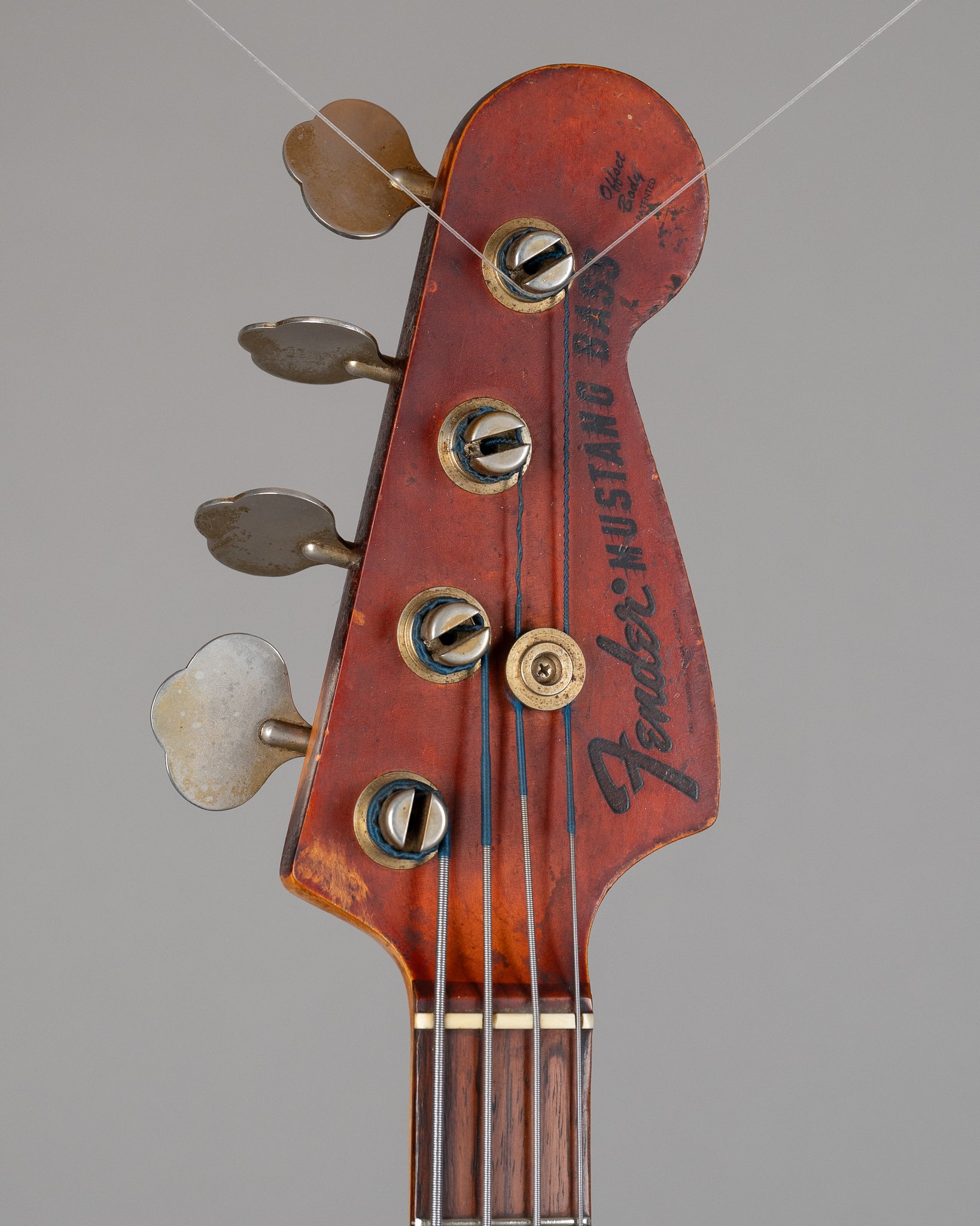 1972 Fender Mustang Bass (USA, Competition Burgundy, HSC)