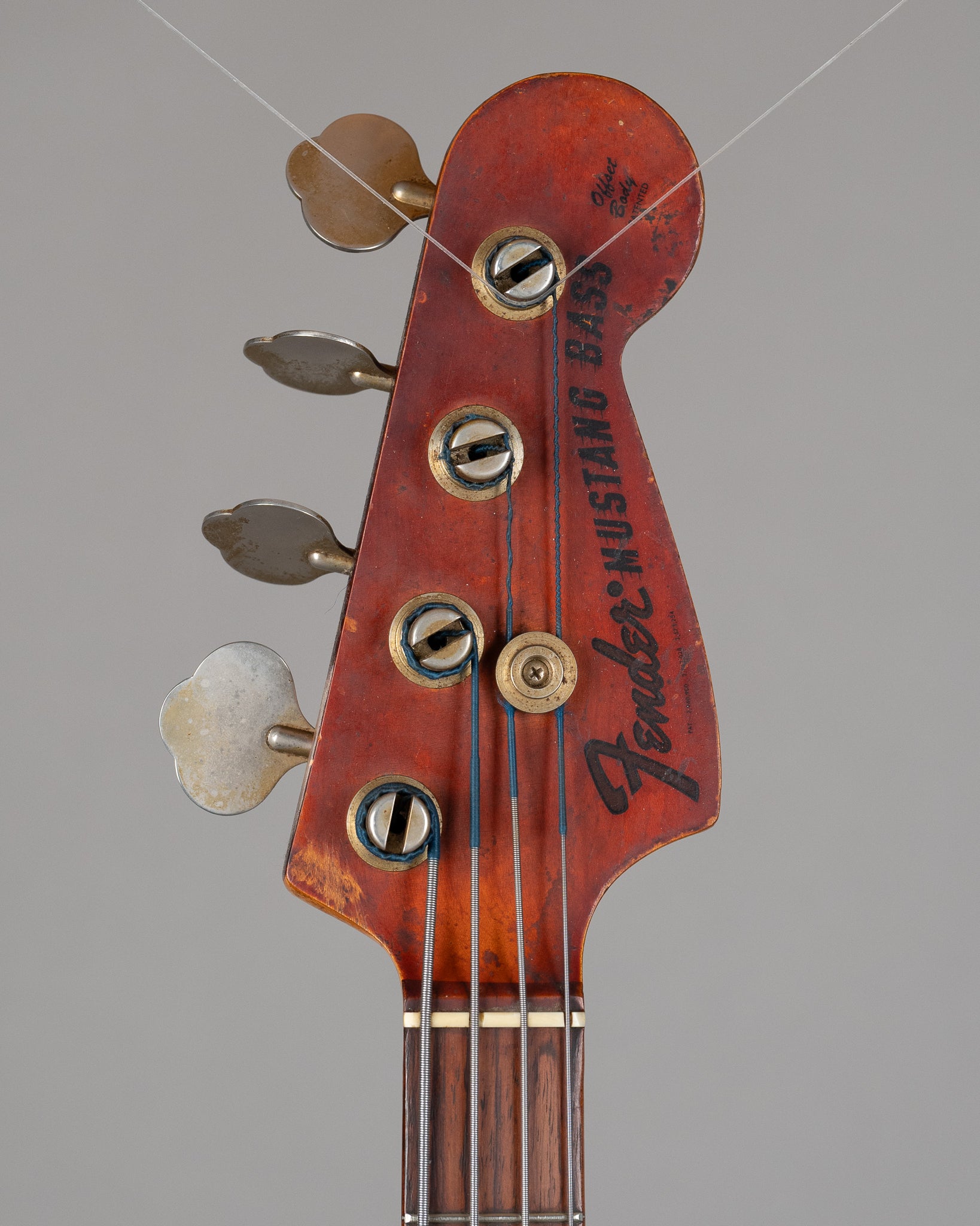 1972 Fender Mustang Bass (USA, Competition Burgundy, HSC)