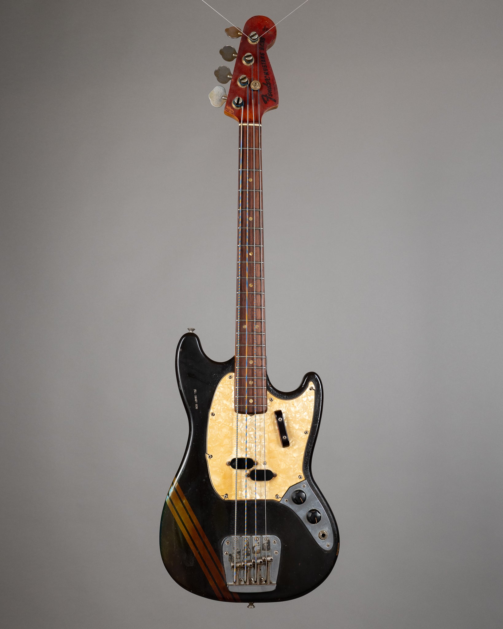 1972 Fender Mustang Bass (USA, Competition Burgundy, HSC)