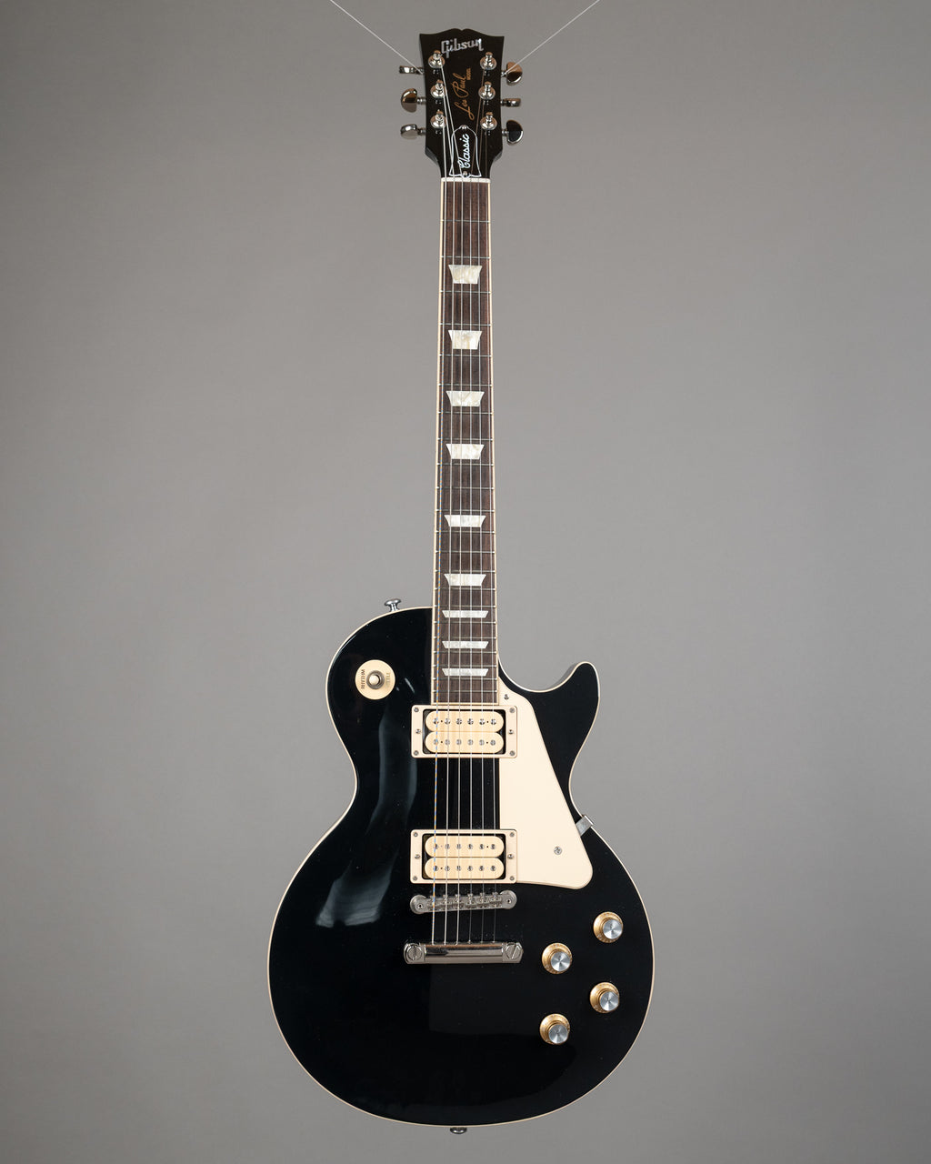 2021 Gibson Les Paul Classic (USA, Ebony, OHSC)