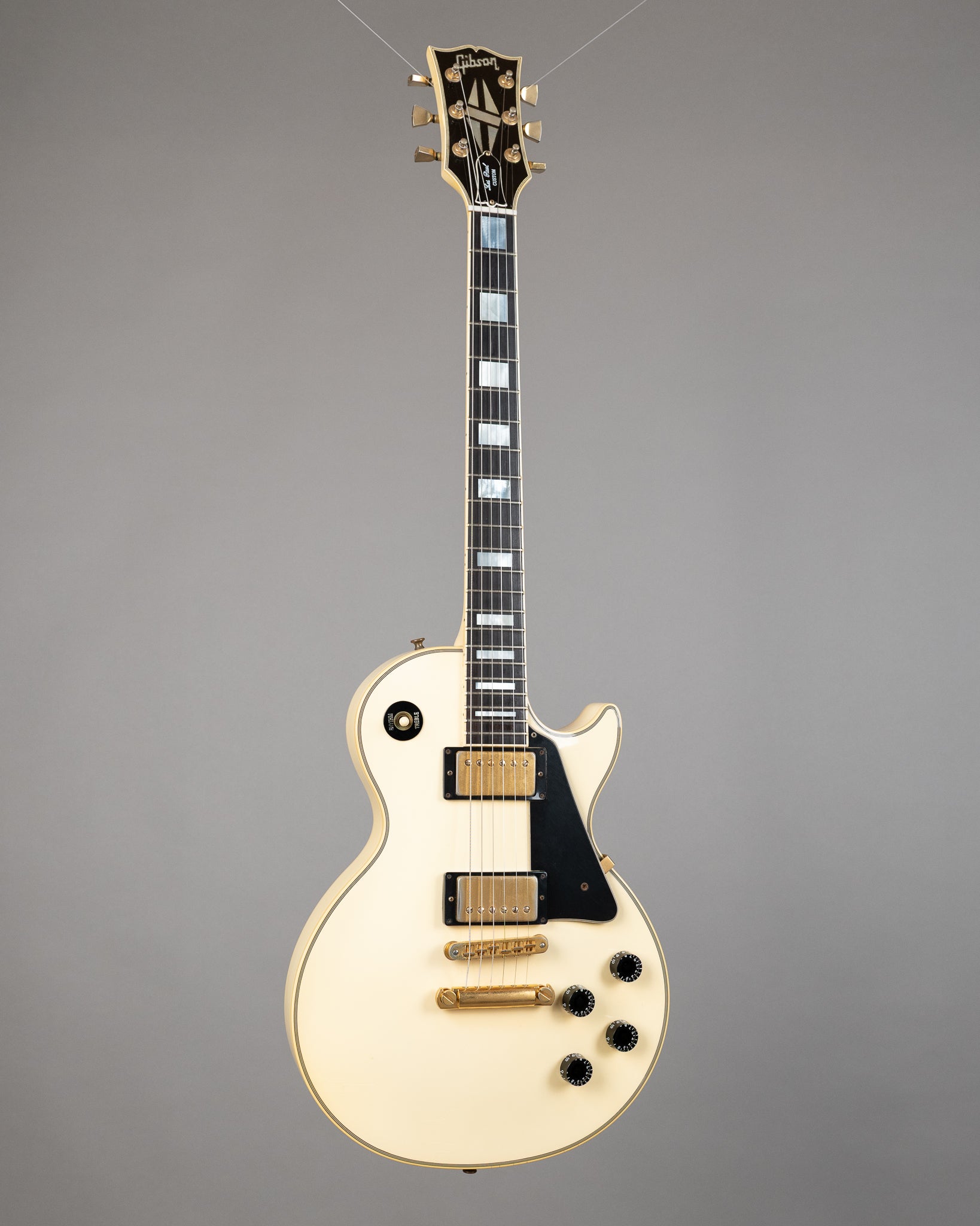 1987 Gibson Les Paul Custom (USA, Alpine White, OHSC)