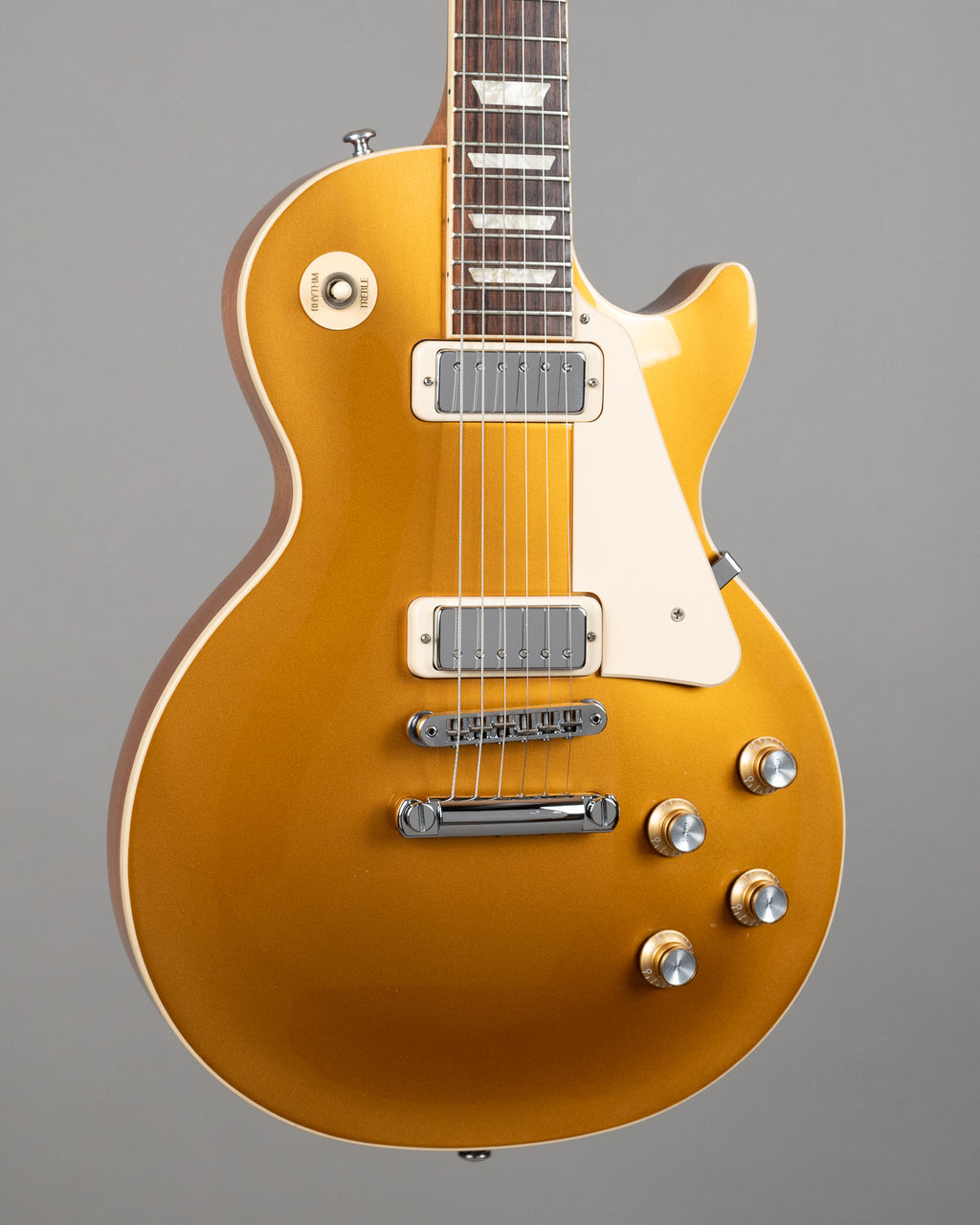 2021 Gibson 70s Les Paul Deluxe (USA, Goldtop, OHSC)