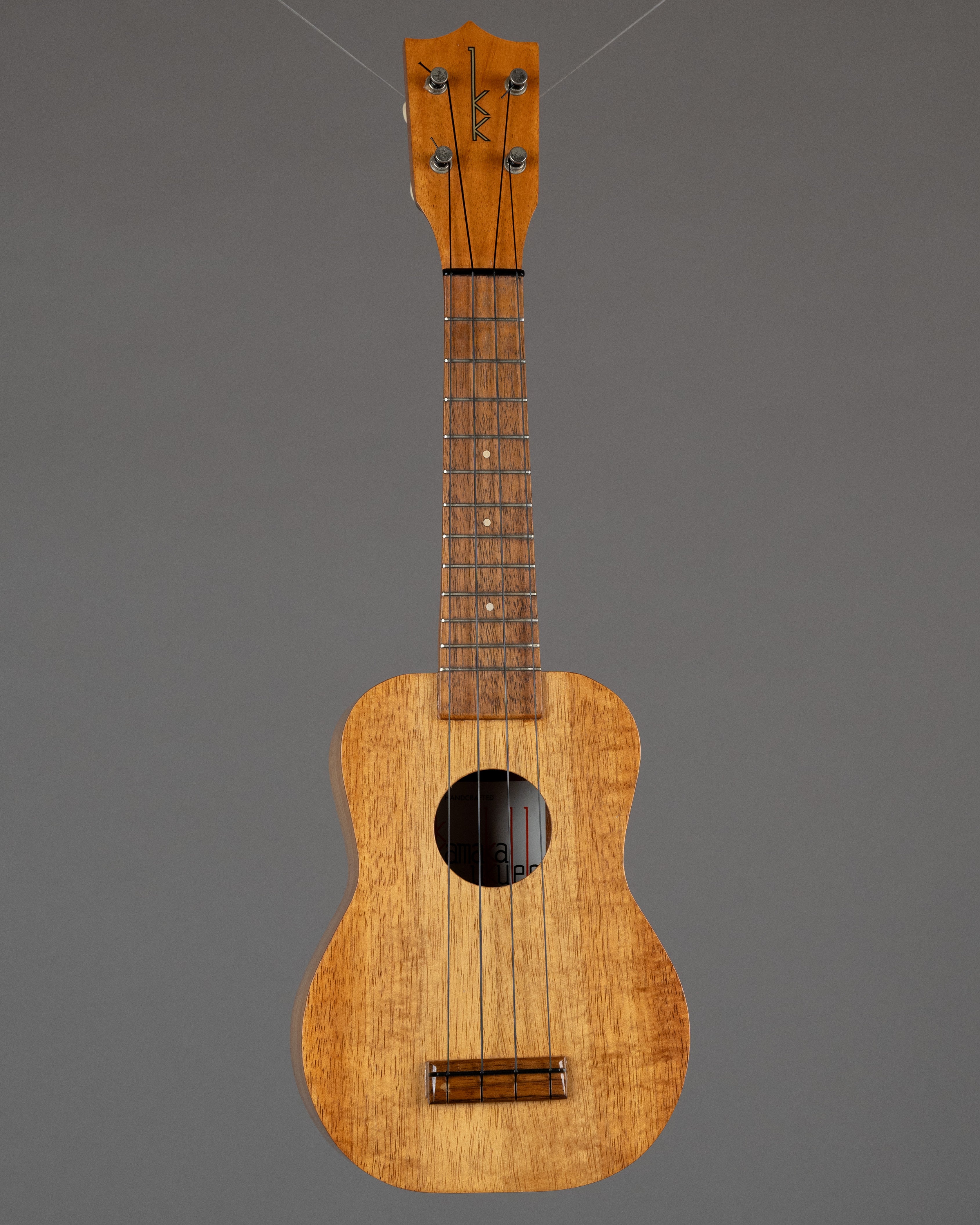 1996 Kamaka HF-1 Soprano Ukulele (Hawaii, Koa Gloss, OHSC)