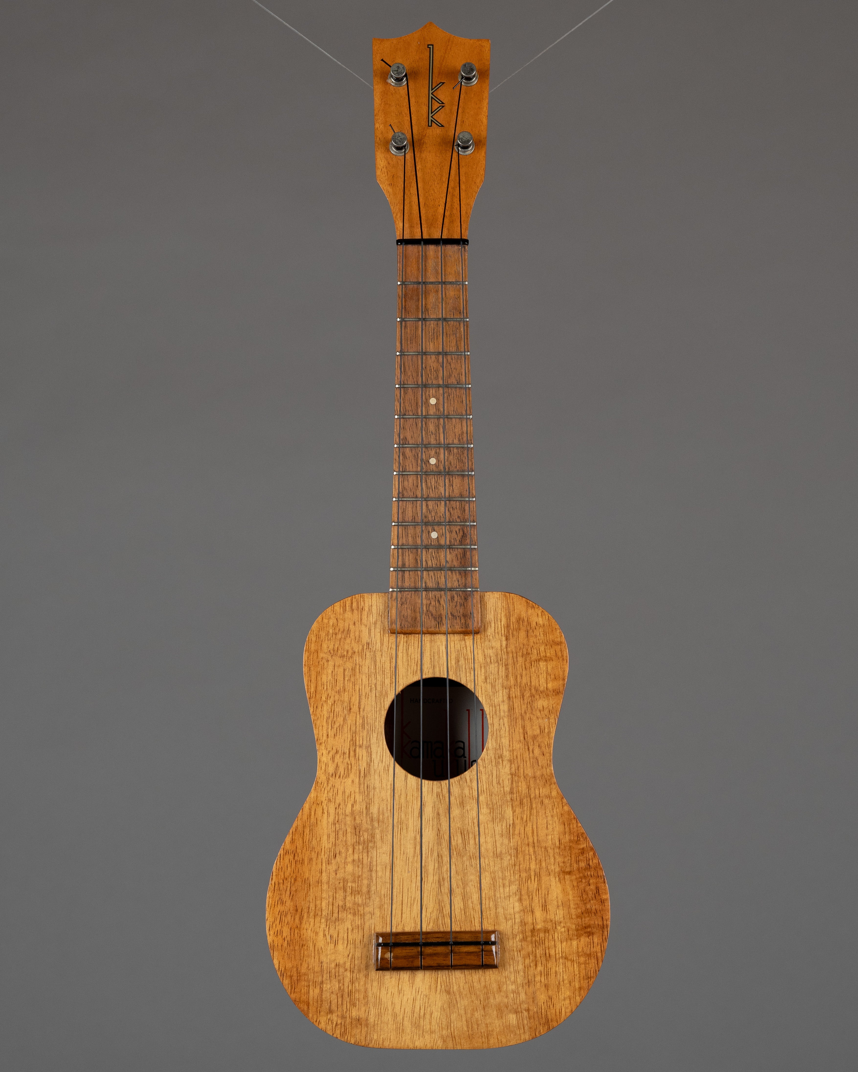 1996 Kamaka HF-1 Soprano Ukulele (Hawaii, Koa Gloss, OHSC)