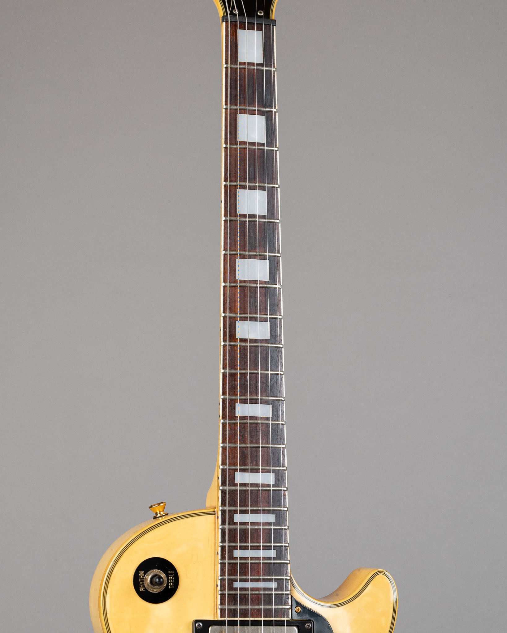 c1970s Gallan Les Paul Custom (Japan, Cream, Gold Hardware)