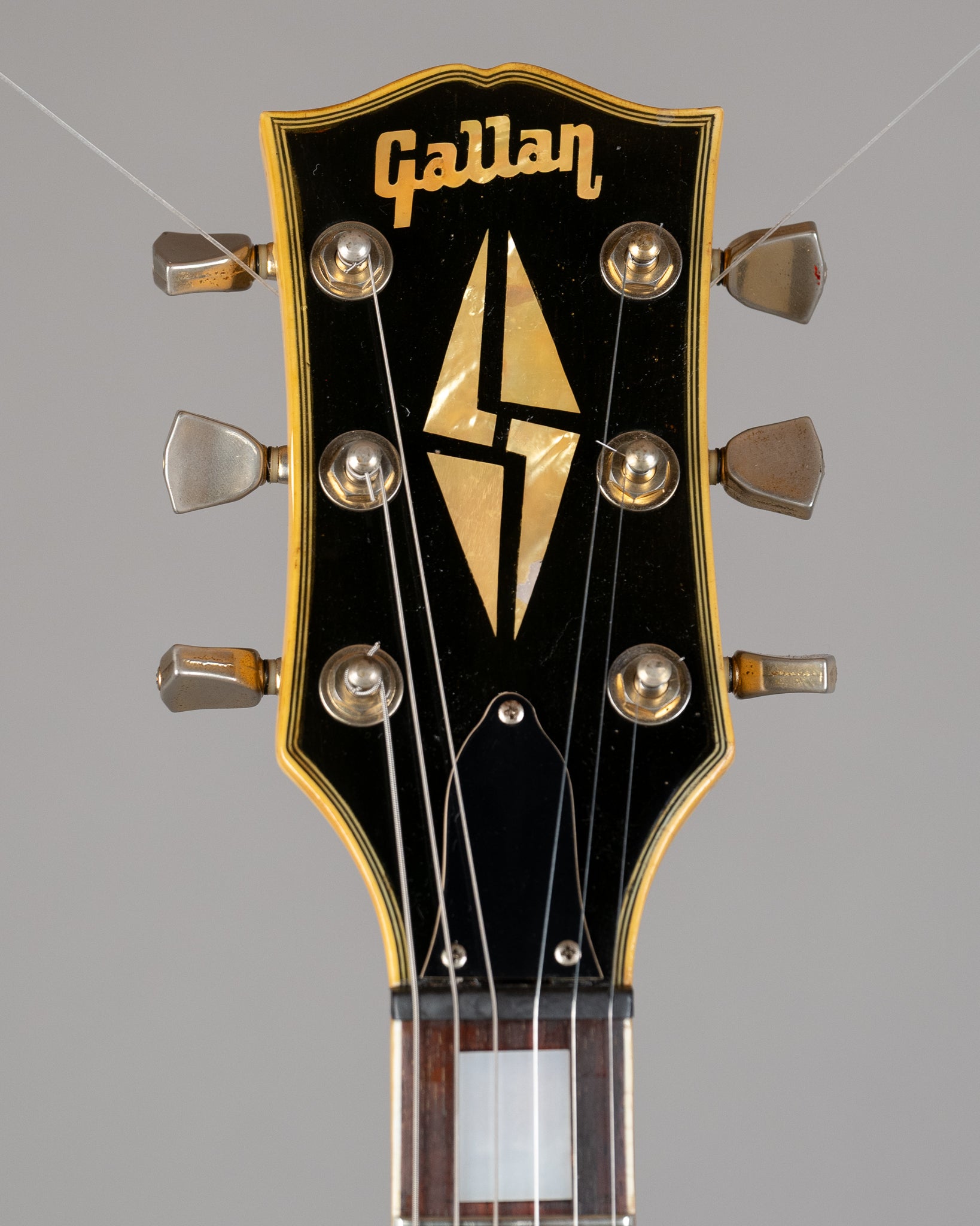 c1970s Gallan Les Paul Custom (Japan, Cream, Gold Hardware)