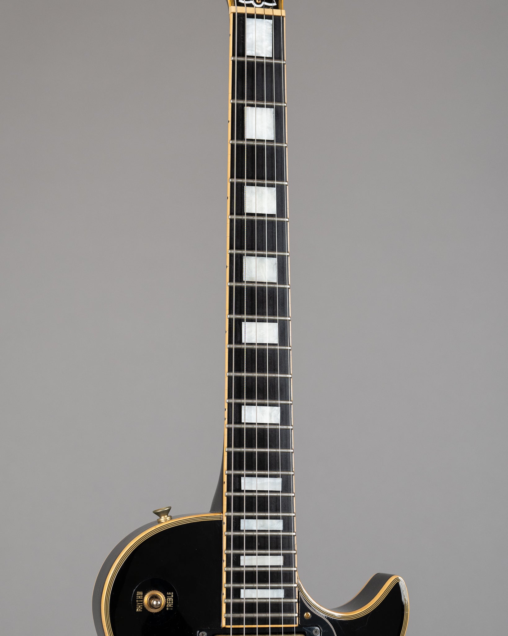 c1990s Greco Les Paul Custom (Korea, Black, Ebonite)