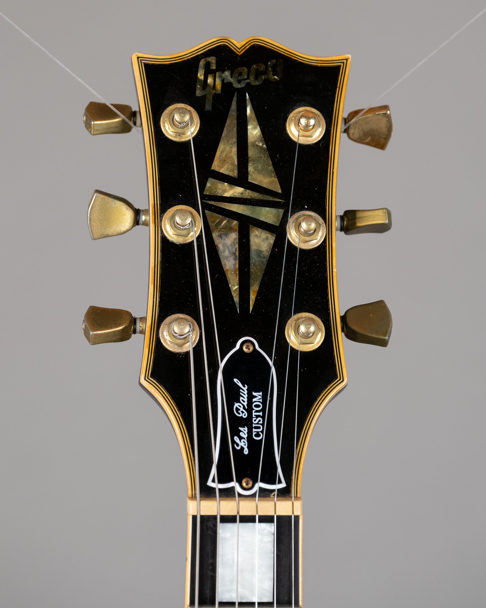 c1990s Greco Les Paul Custom (Korea, Black, Ebonite)