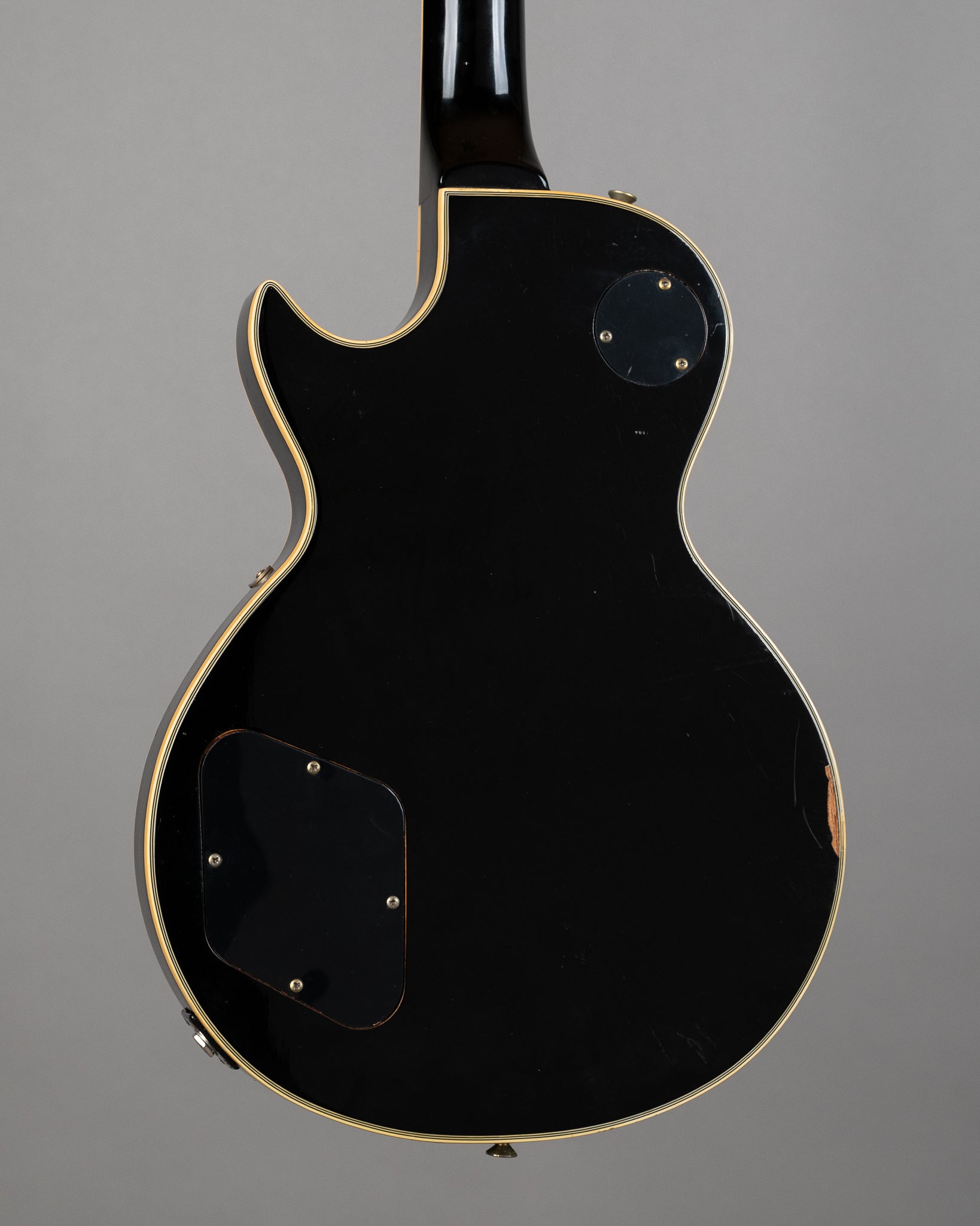 c1990s Greco Les Paul Custom (Korea, Black, Ebonite)