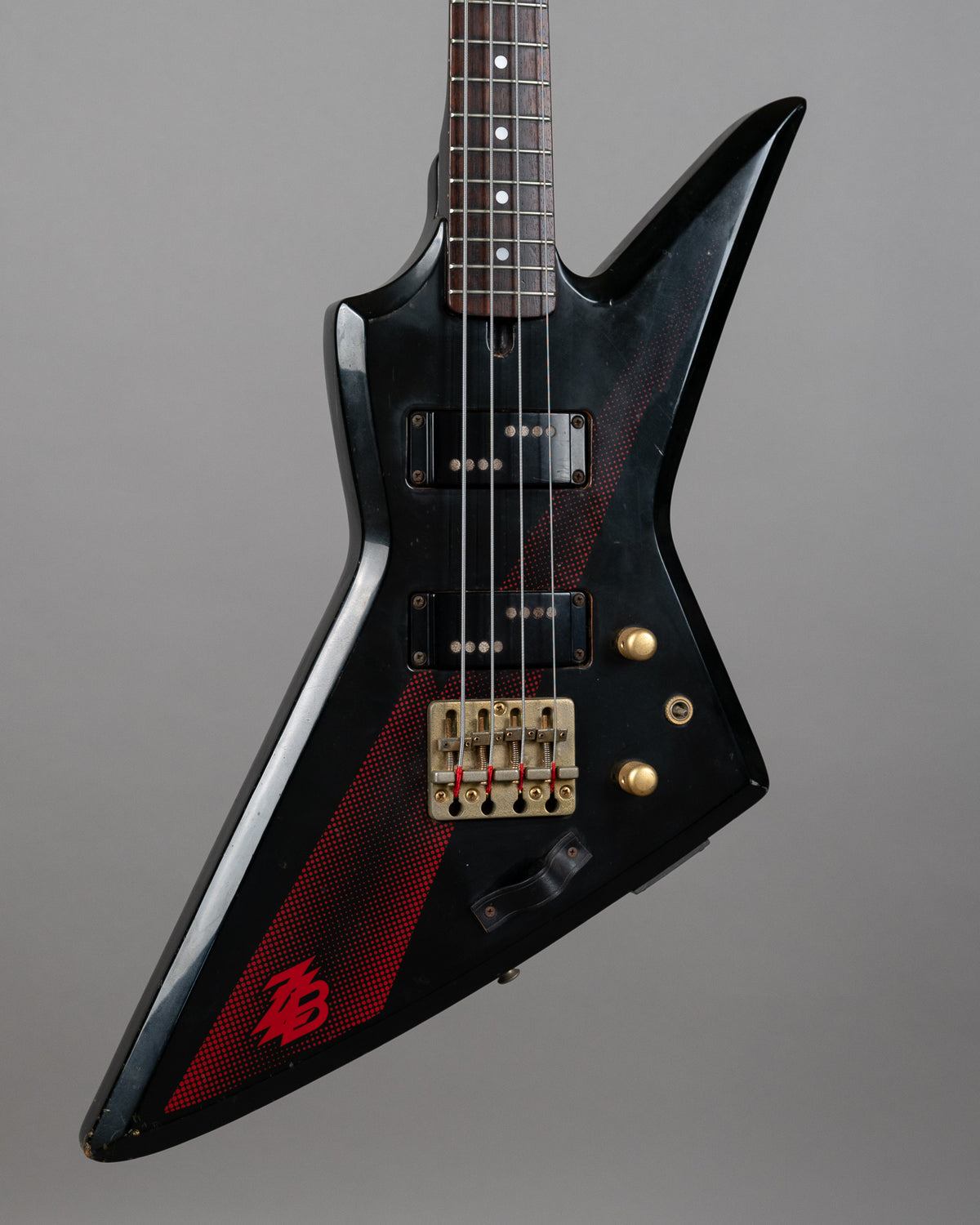1983 Aria Pro II ZZ Deluxe Bass (Japan, Black)