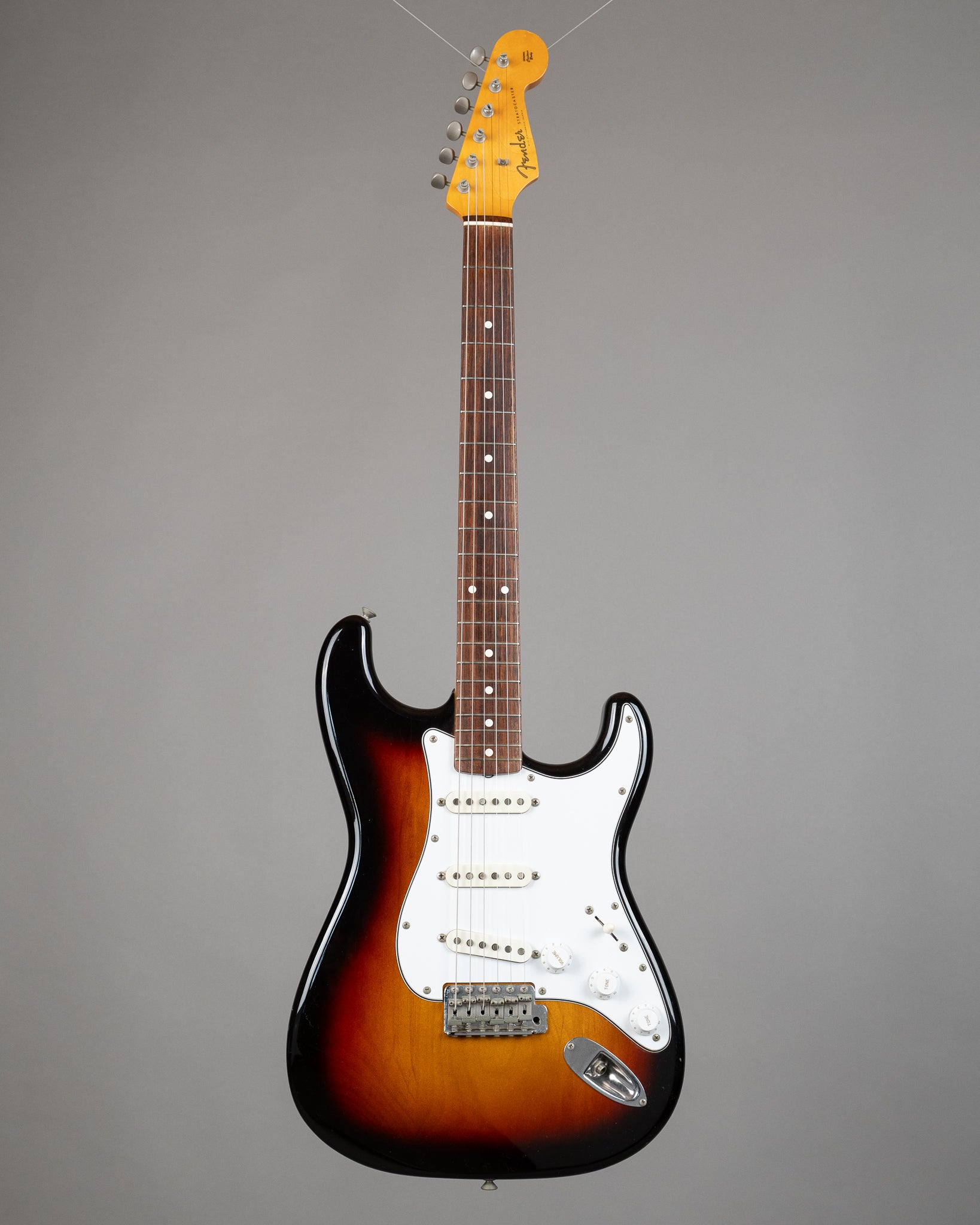 1983 Fender ST62-65 JV Stratocaster (Japan, Sunburst, Warranty/Owners Manual, G&G HSC)