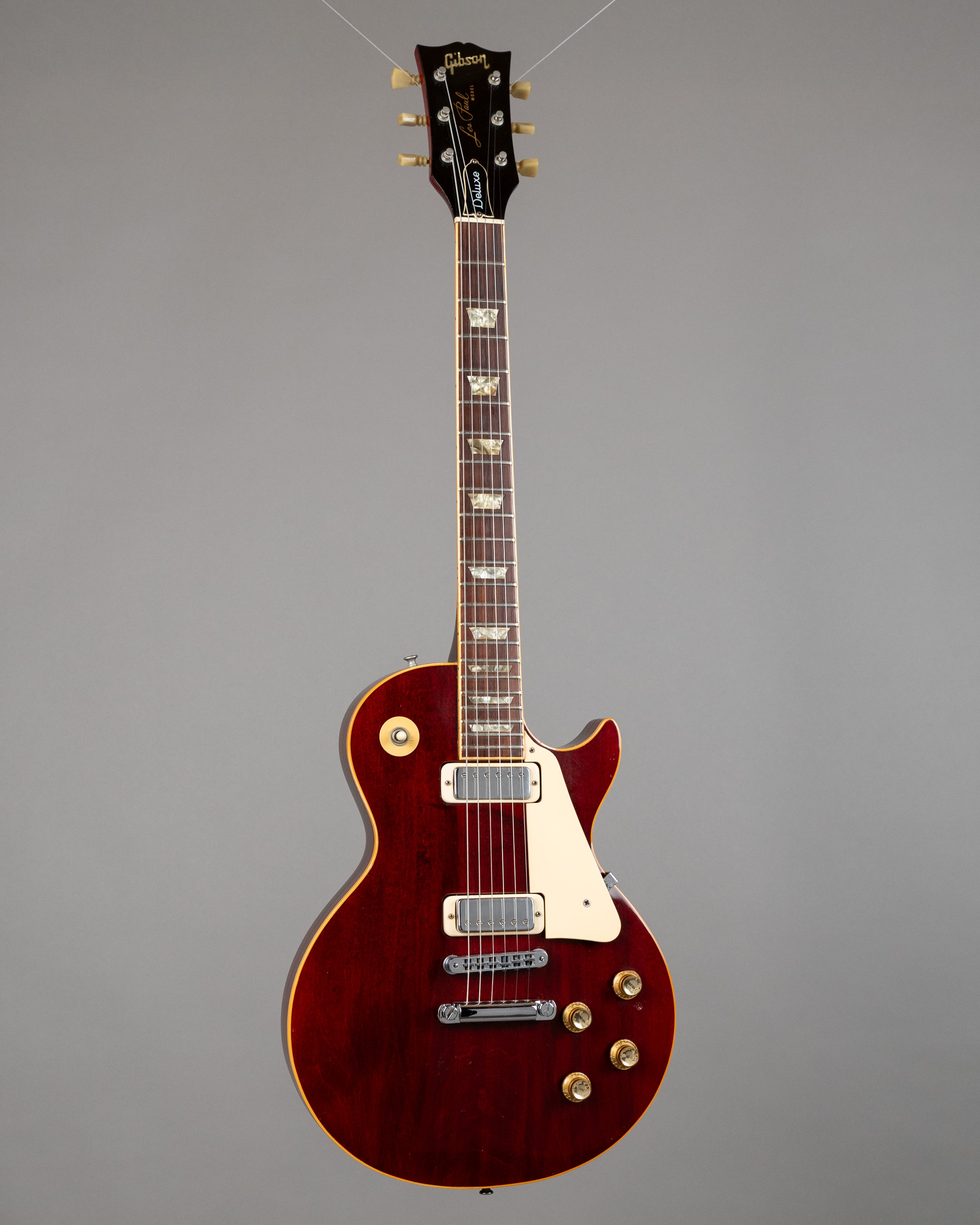 1976 Gibson Les Paul Deluxe (USA, Cherry, OHSC)