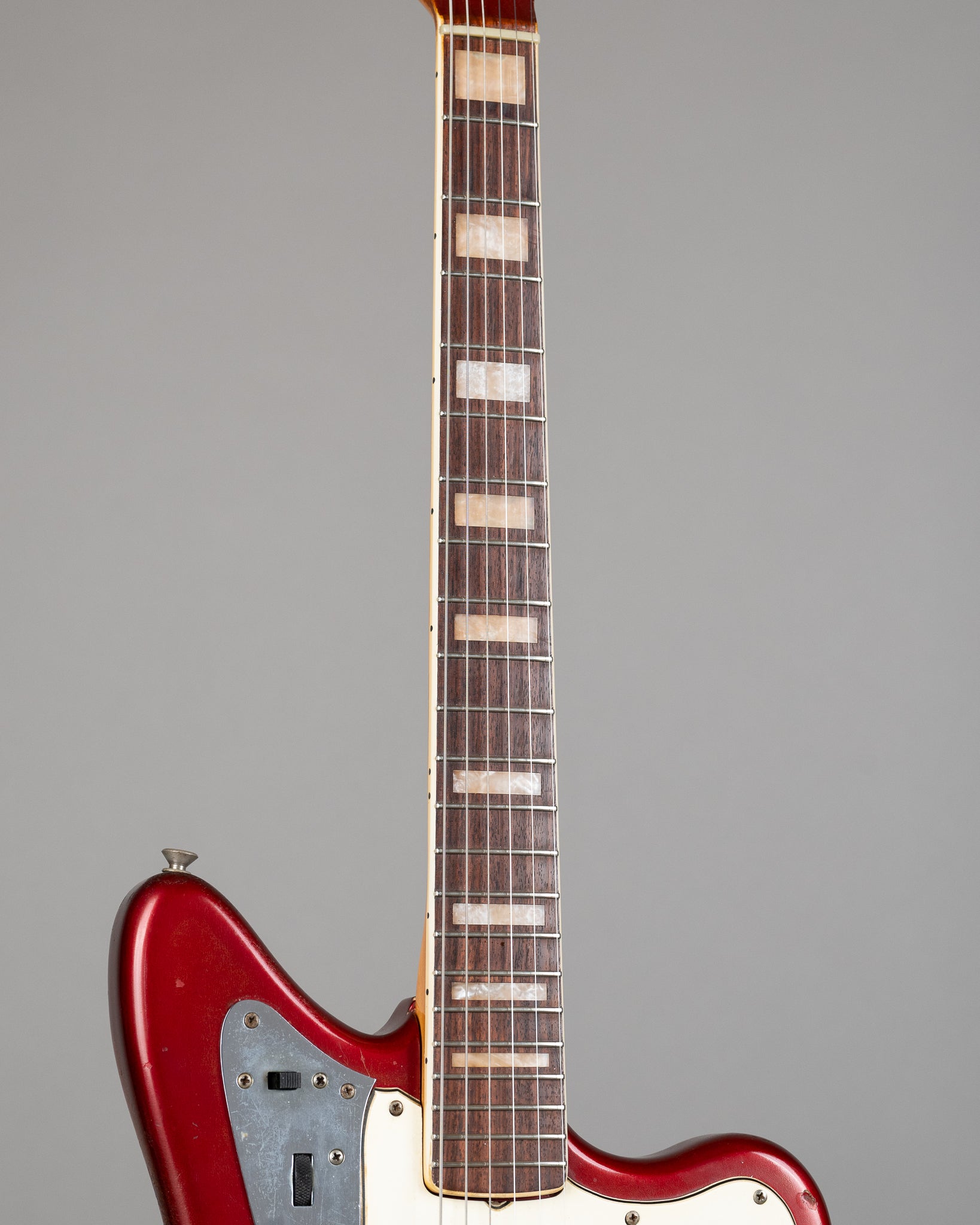 1969 Fender Jaguar (USA, Candy Apple Red, OHSC)