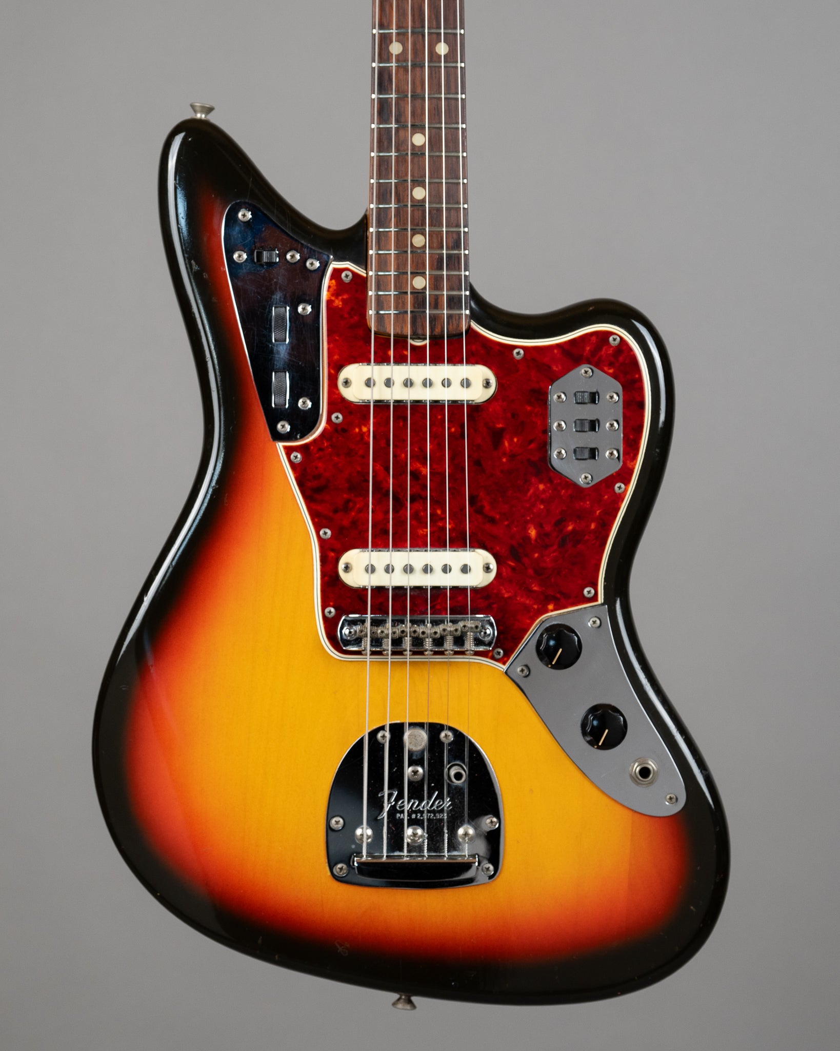 1965 Fender Jaguar (USA, Sunburst, HSC)