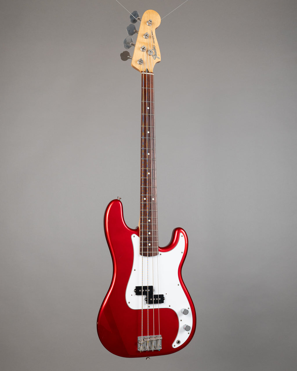 c2002 Fender PB-43 Precision Bass (Japan, Candy Apple Red)