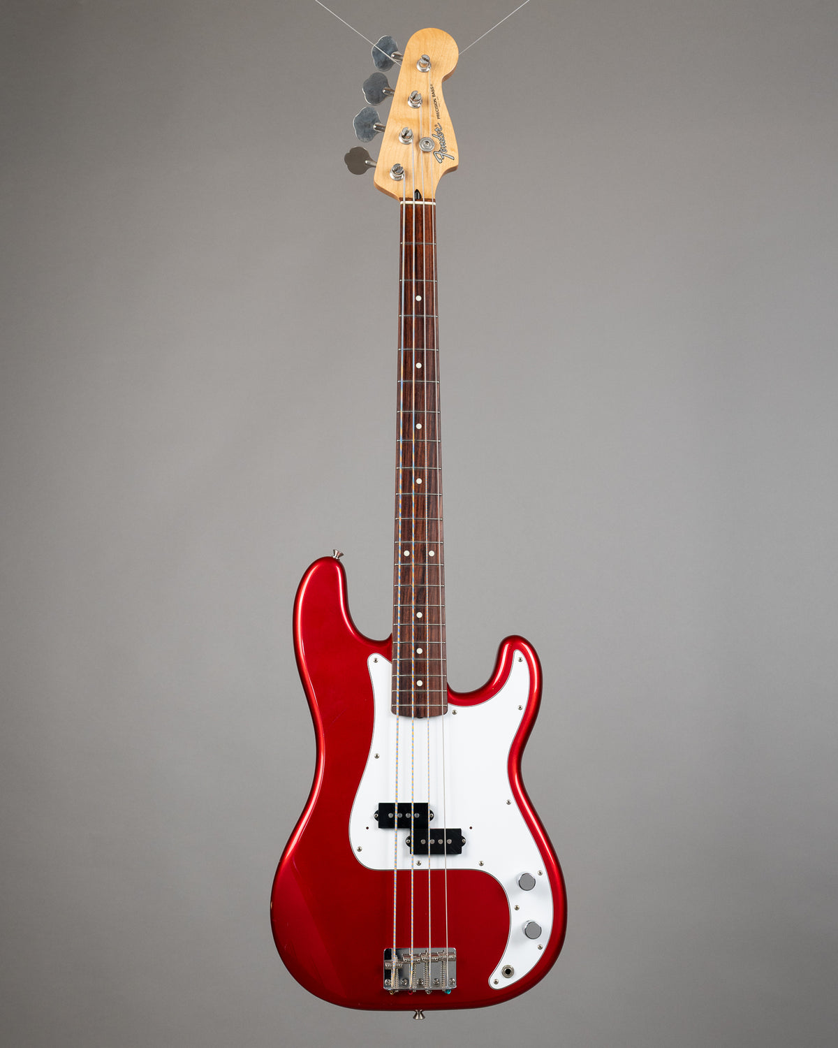 c2002 Fender PB-43 Precision Bass (Japan, Candy Apple Red)