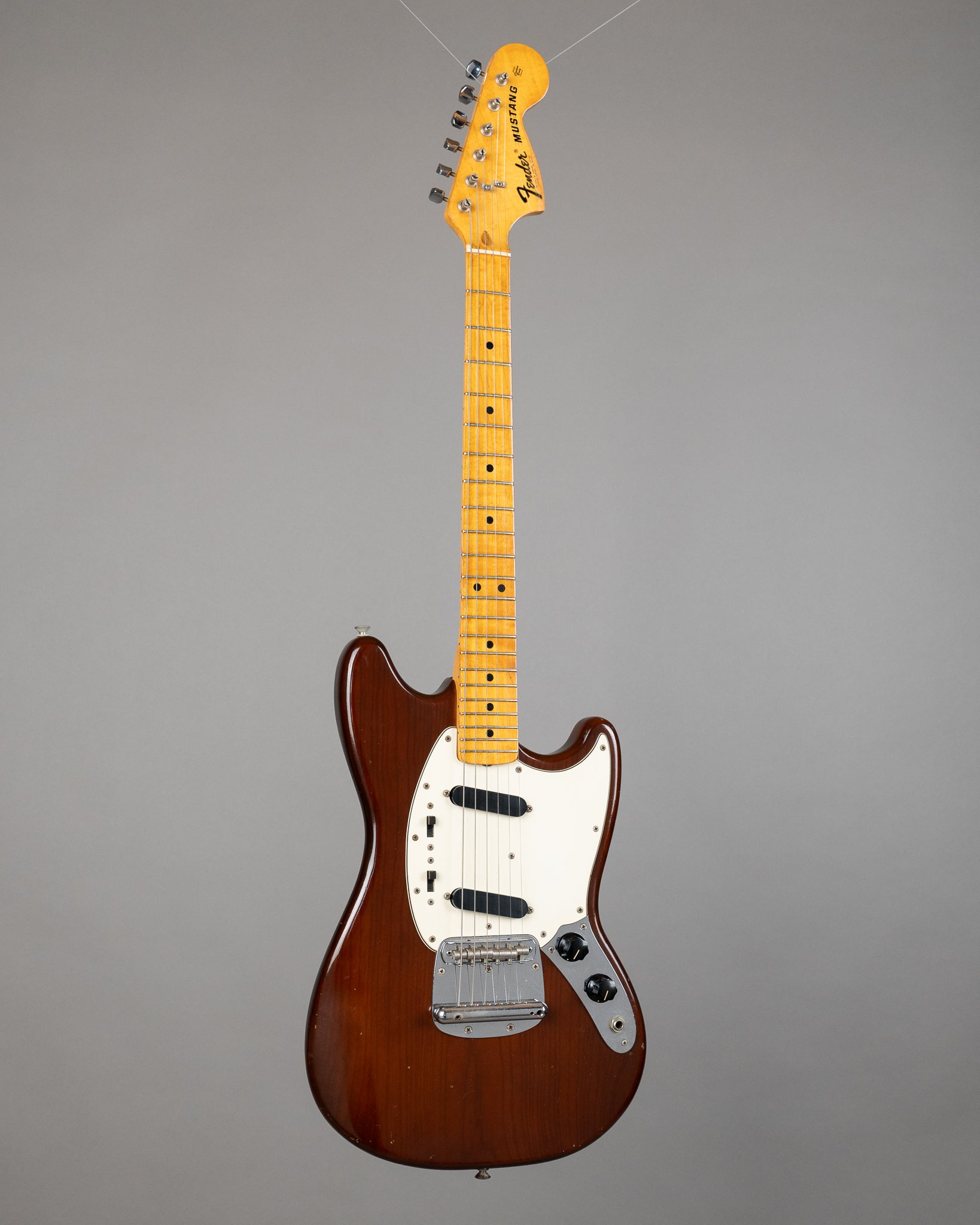 1976 Fender Mustang (USA, Maple Neck, Mocha, OHSC)