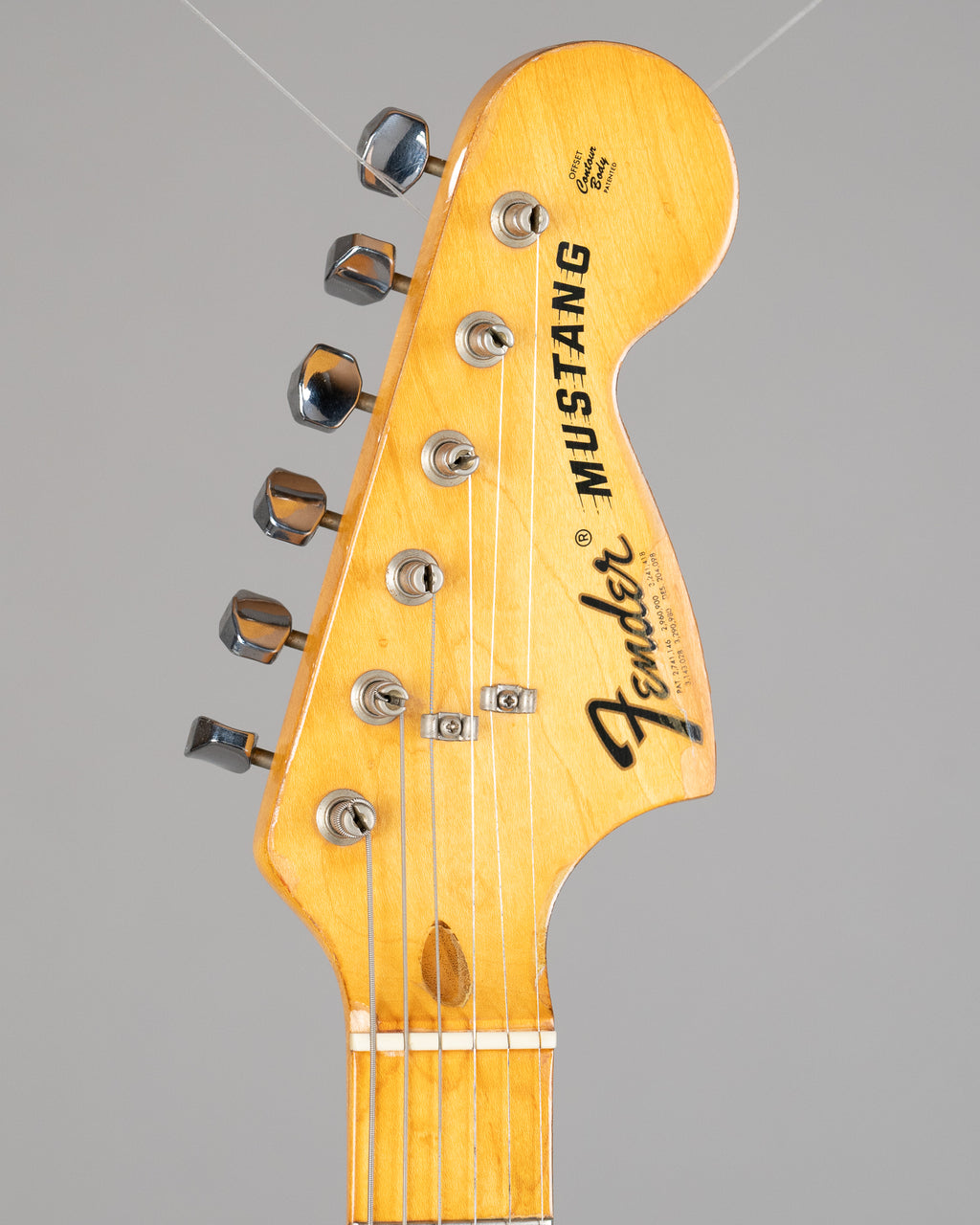 1976 Fender Mustang (USA, Maple Neck, Mocha, OHSC)