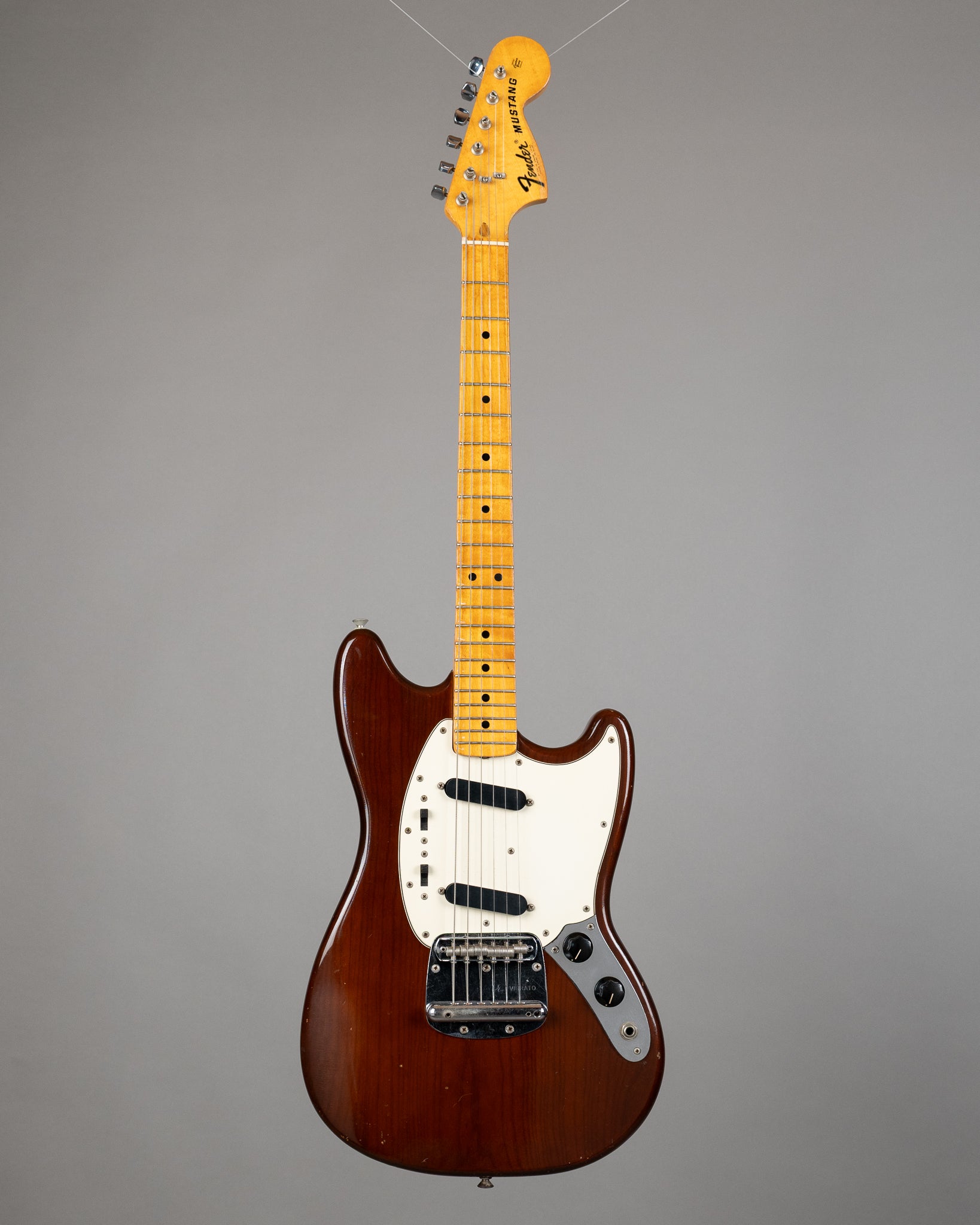 1976 Fender Mustang (USA, Maple Neck, Mocha, OHSC)