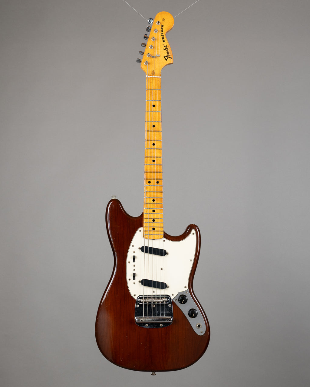 1976 Fender Mustang (USA, Maple Neck, Mocha, OHSC)