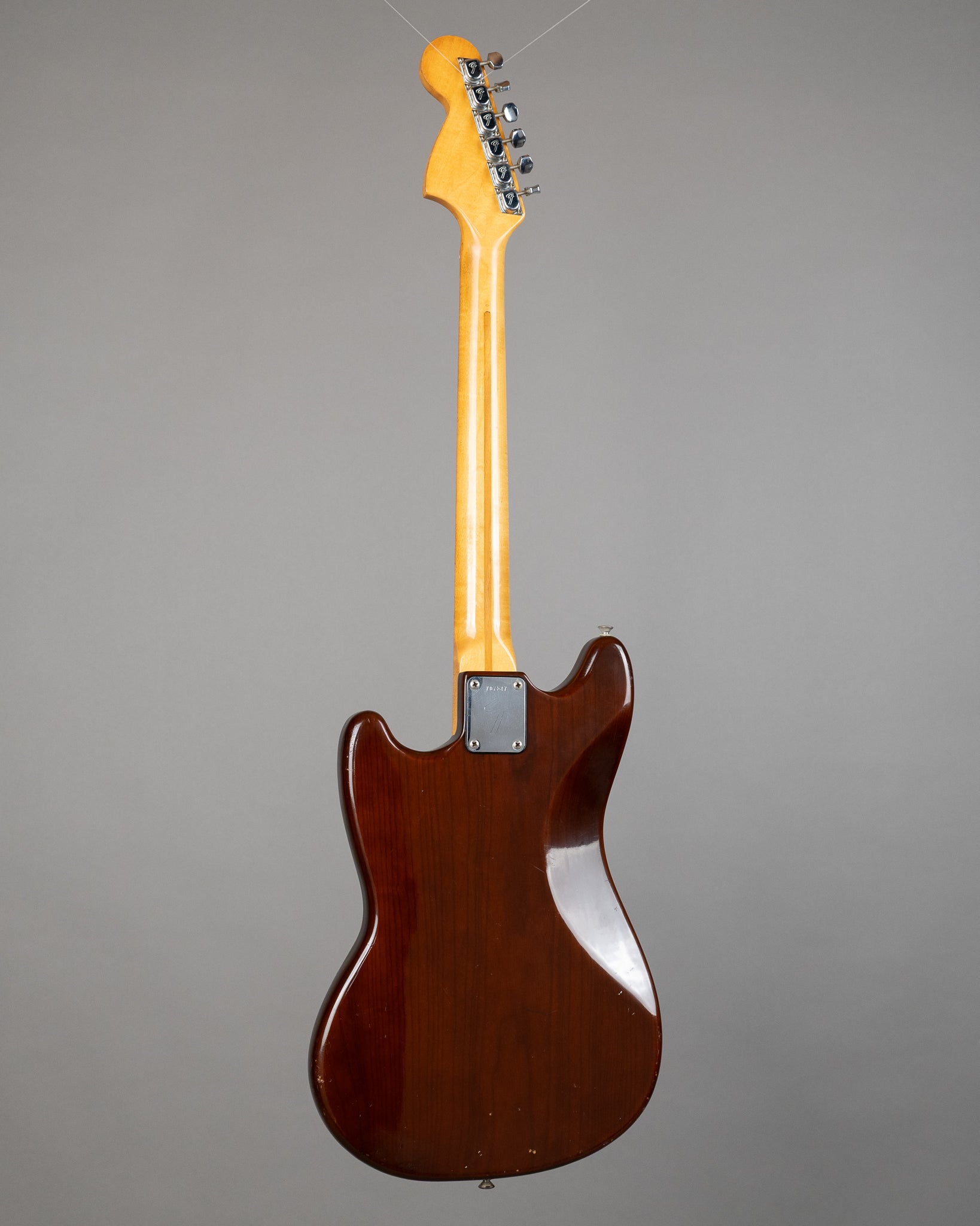 1976 Fender Mustang (USA, Maple Neck, Mocha, OHSC)