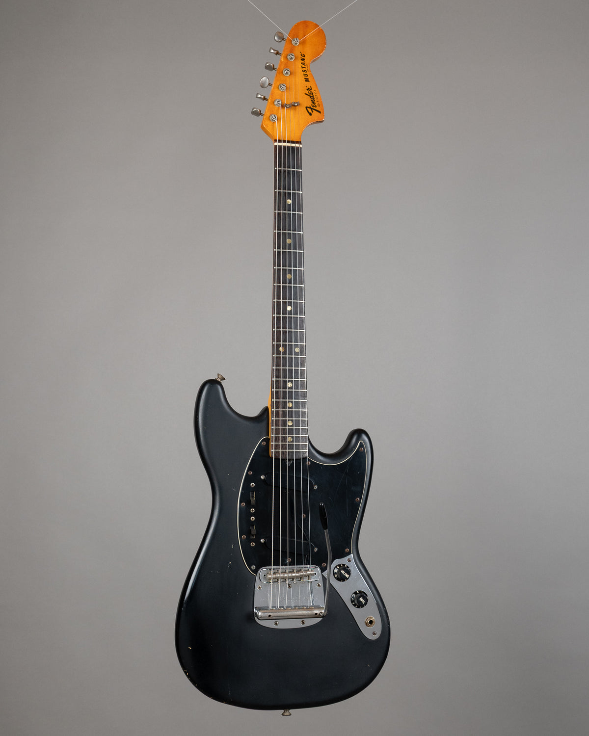 1978 Fender Mustang (USA, Matte Black, OHSC)
