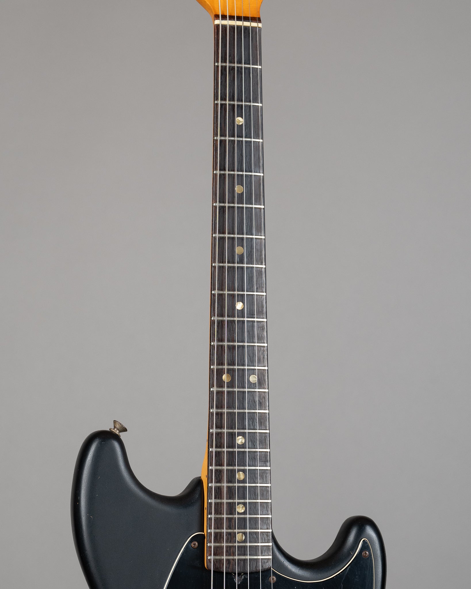 1978 Fender Mustang (USA, Matte Black, OHSC)