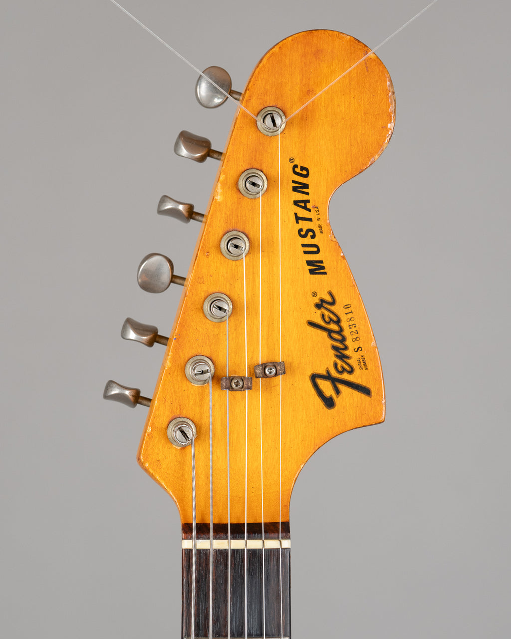 1978 Fender Mustang (USA, Matte Black, OHSC)