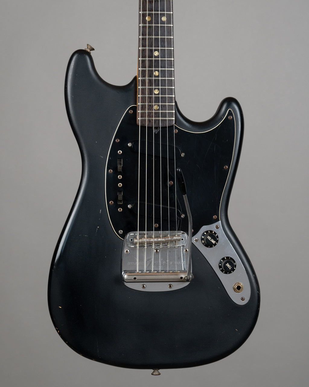1978 Fender Mustang (USA, Matte Black, OHSC)