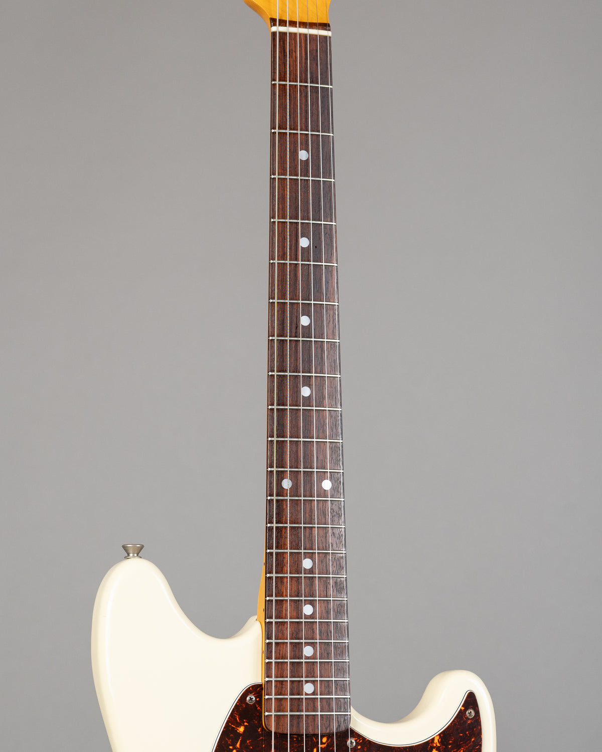 c1984 Fender MG69-60 Mustang (Japan, Olympic White, Gig Bag)
