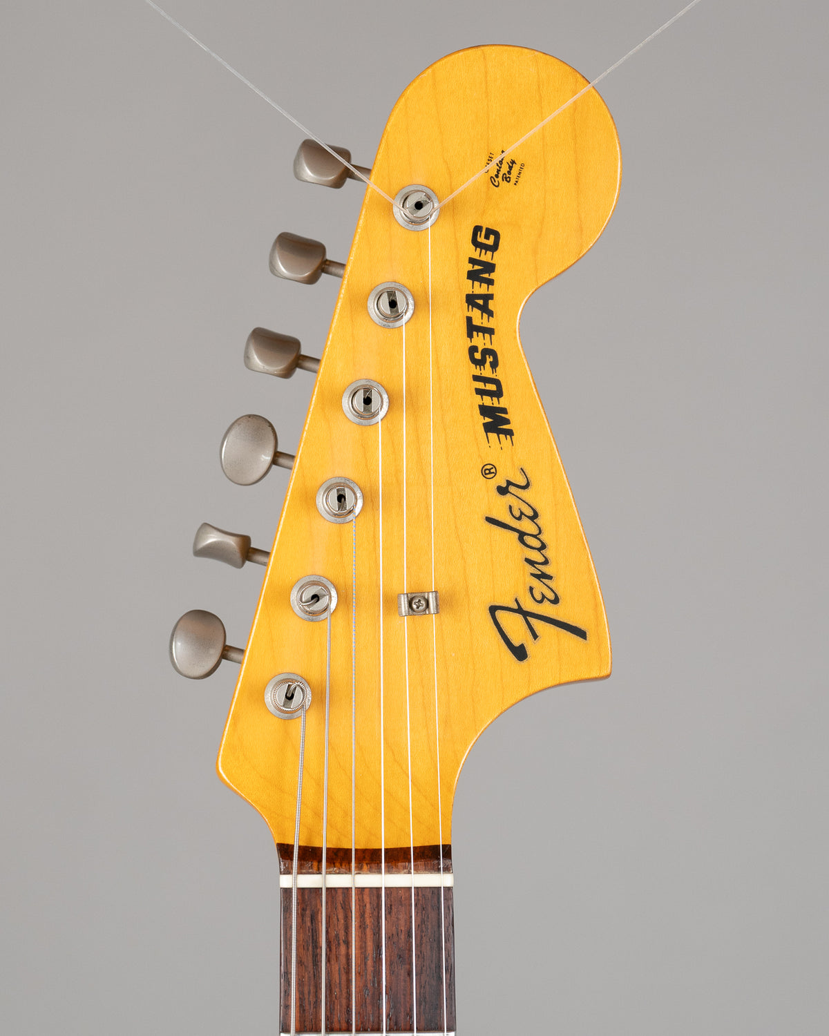 c1984 Fender MG69-60 Mustang (Japan, Olympic White, Gig Bag)